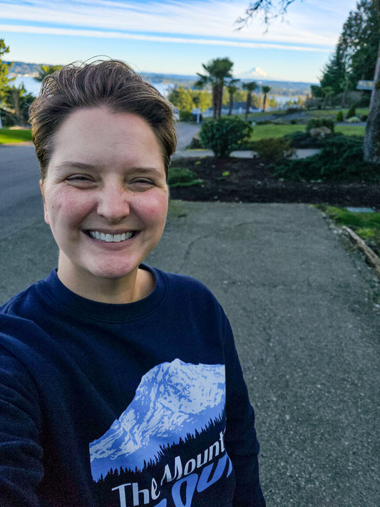 Mt. Rainier • The Mountain Is Out • Everyday Sweatshirt
