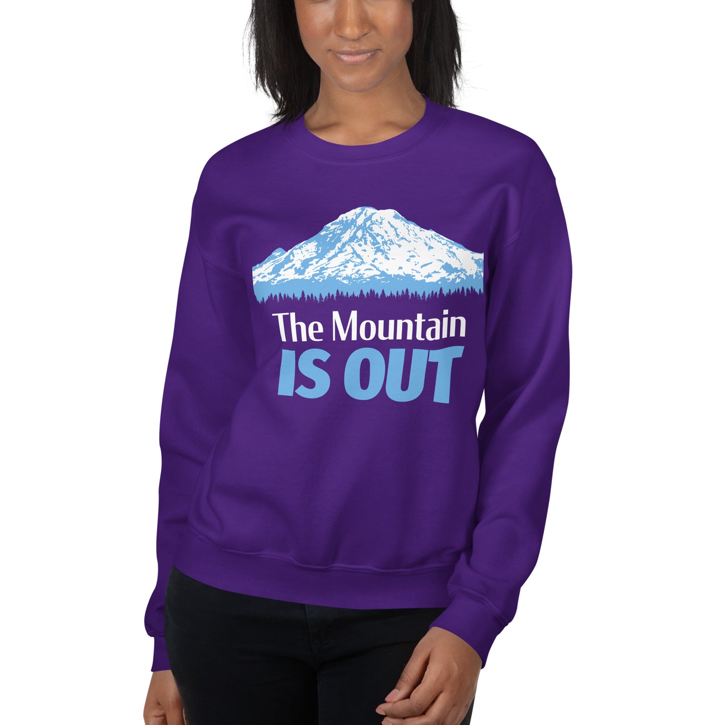 Mt. Rainier • The Mountain Is Out • Everyday Sweatshirt