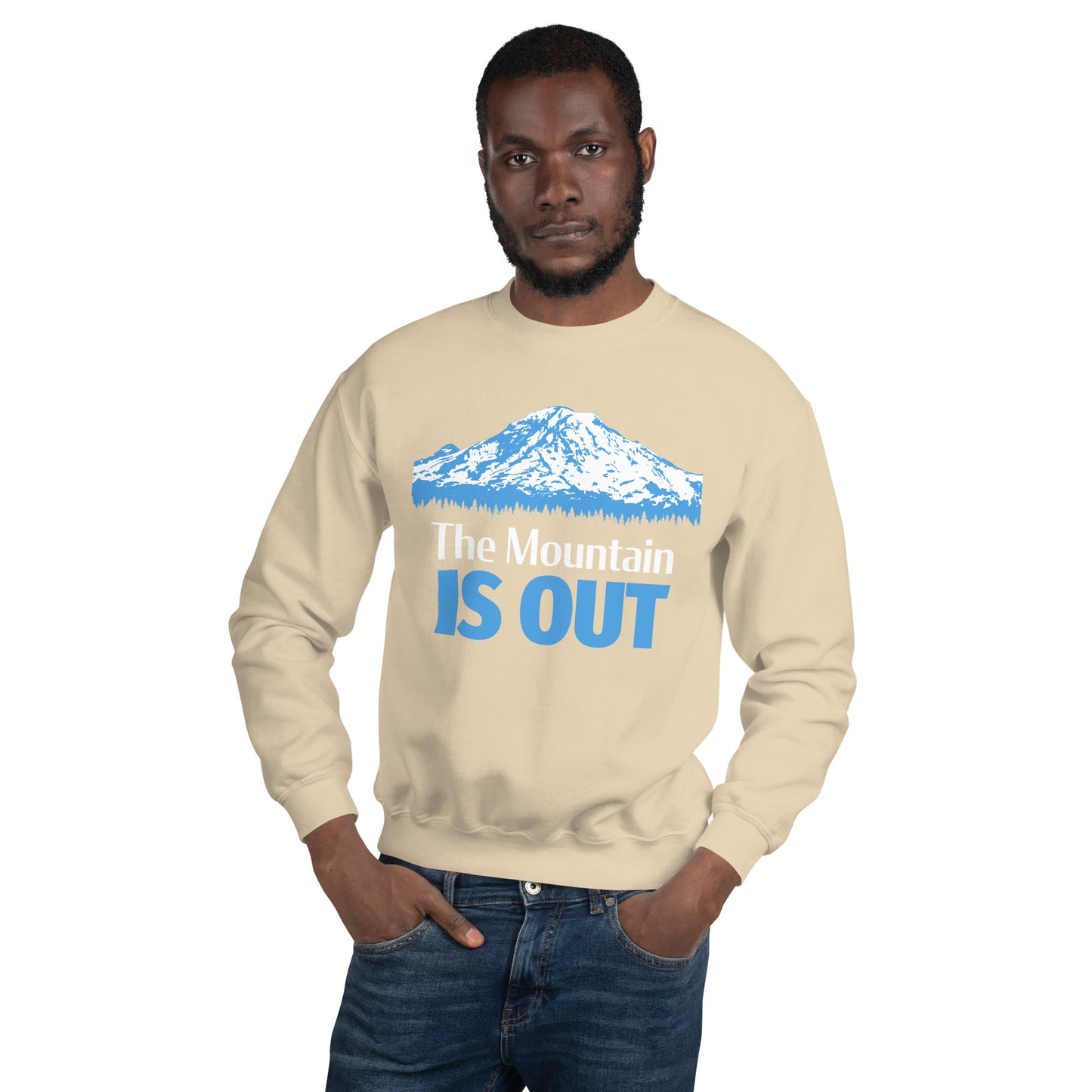 Mt. Rainier • The Mountain Is Out • Everyday Sweatshirt