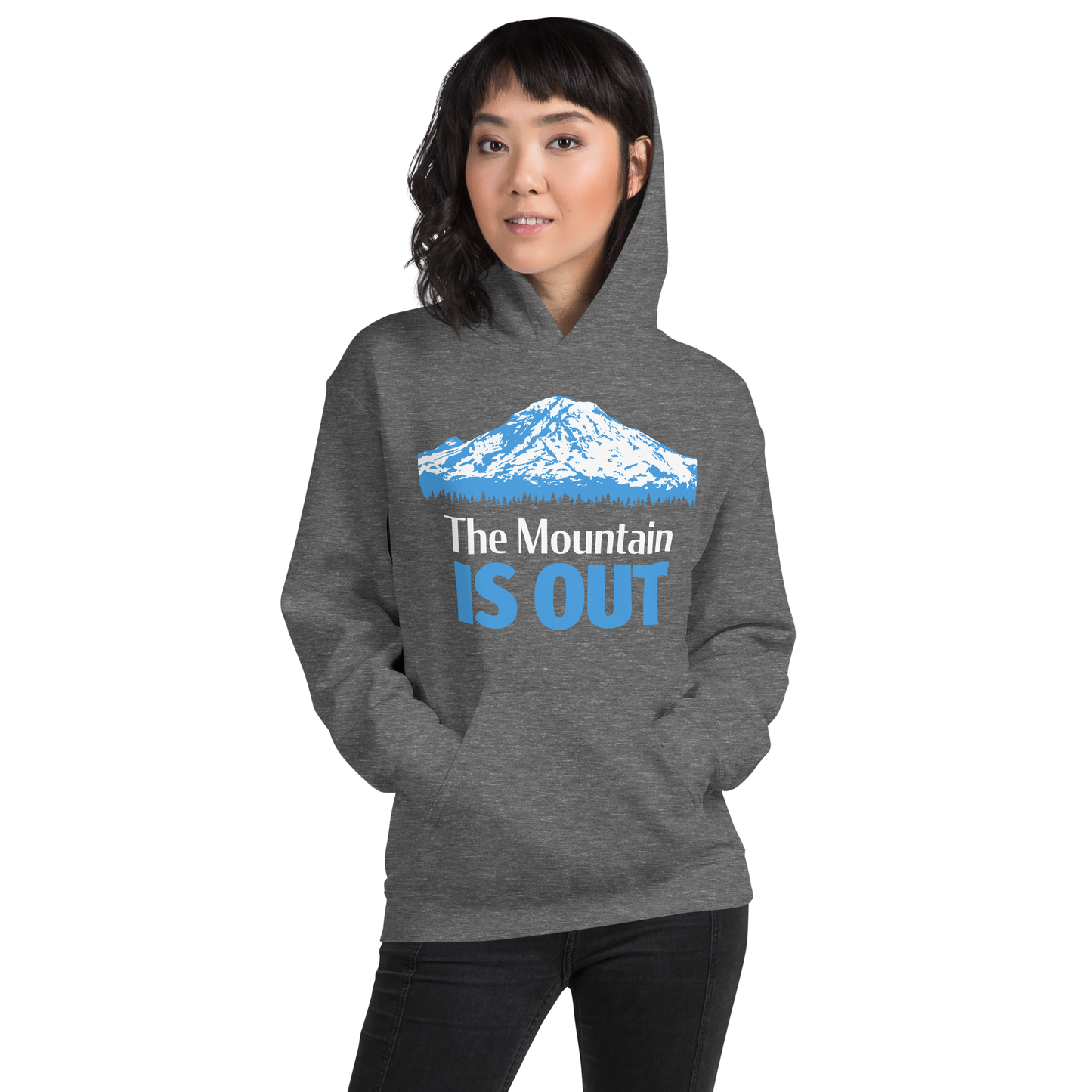 Mt. Rainier • The Mountain Is Out • Everyday Hoodie