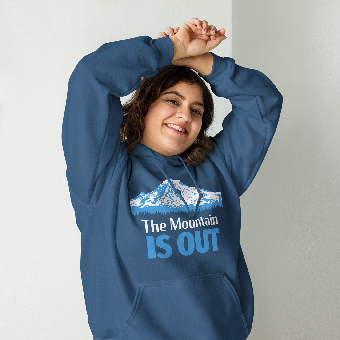 Mt. Rainier • The Mountain Is Out • Everyday Hoodie
