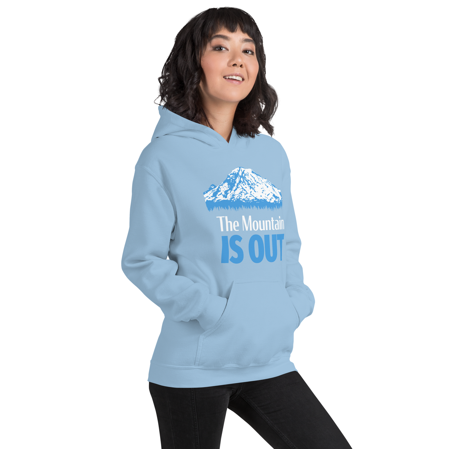 Mt. Rainier • The Mountain Is Out • Everyday Hoodie