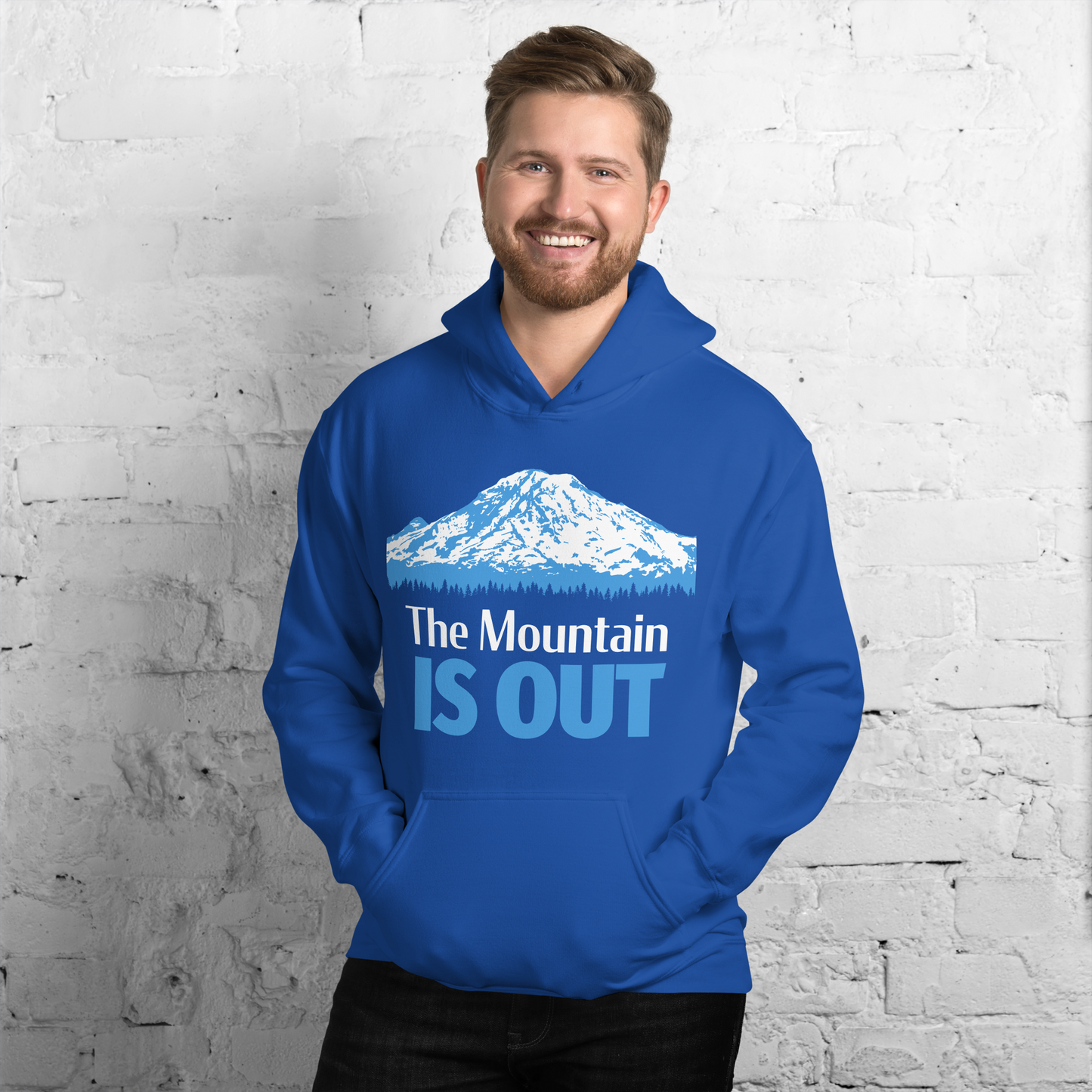 Mt. Rainier • The Mountain Is Out • Everyday Hoodie