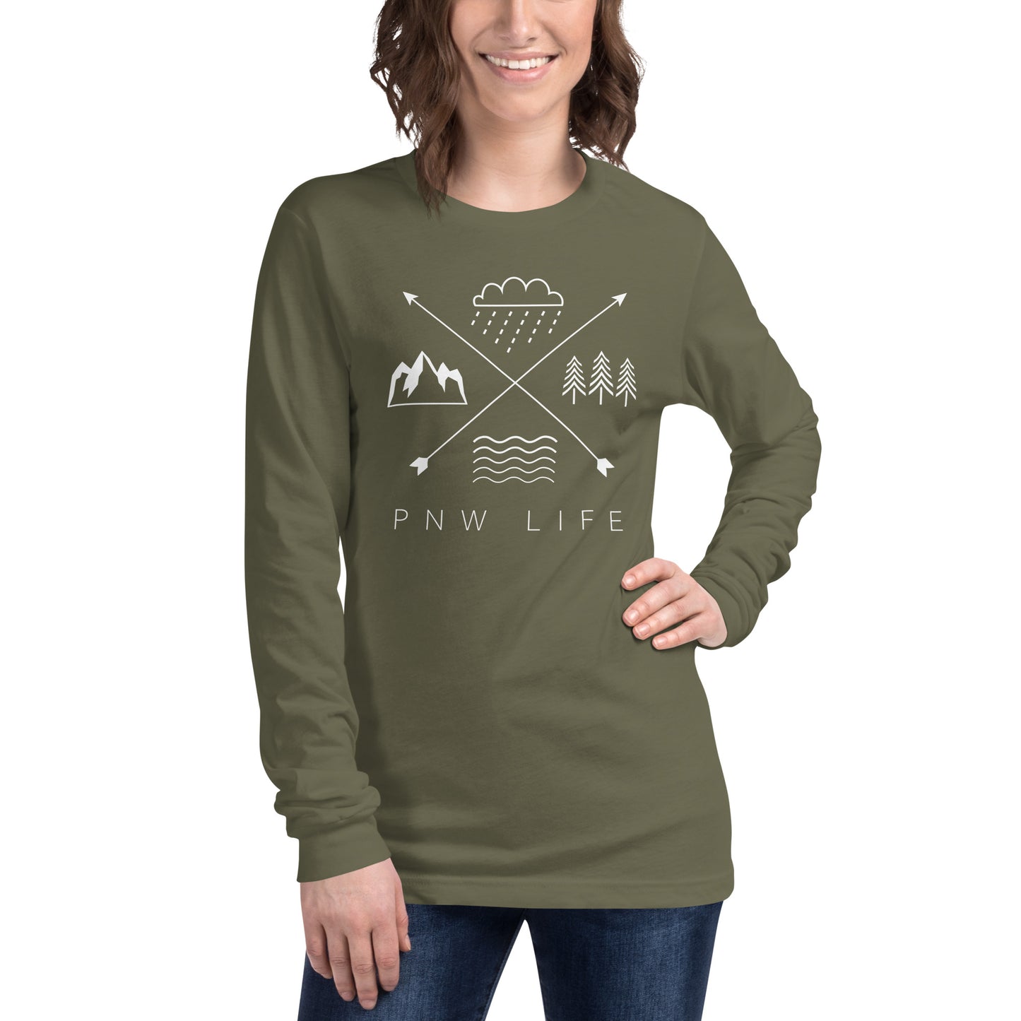 PNW LIFE • Long Sleeve Tee