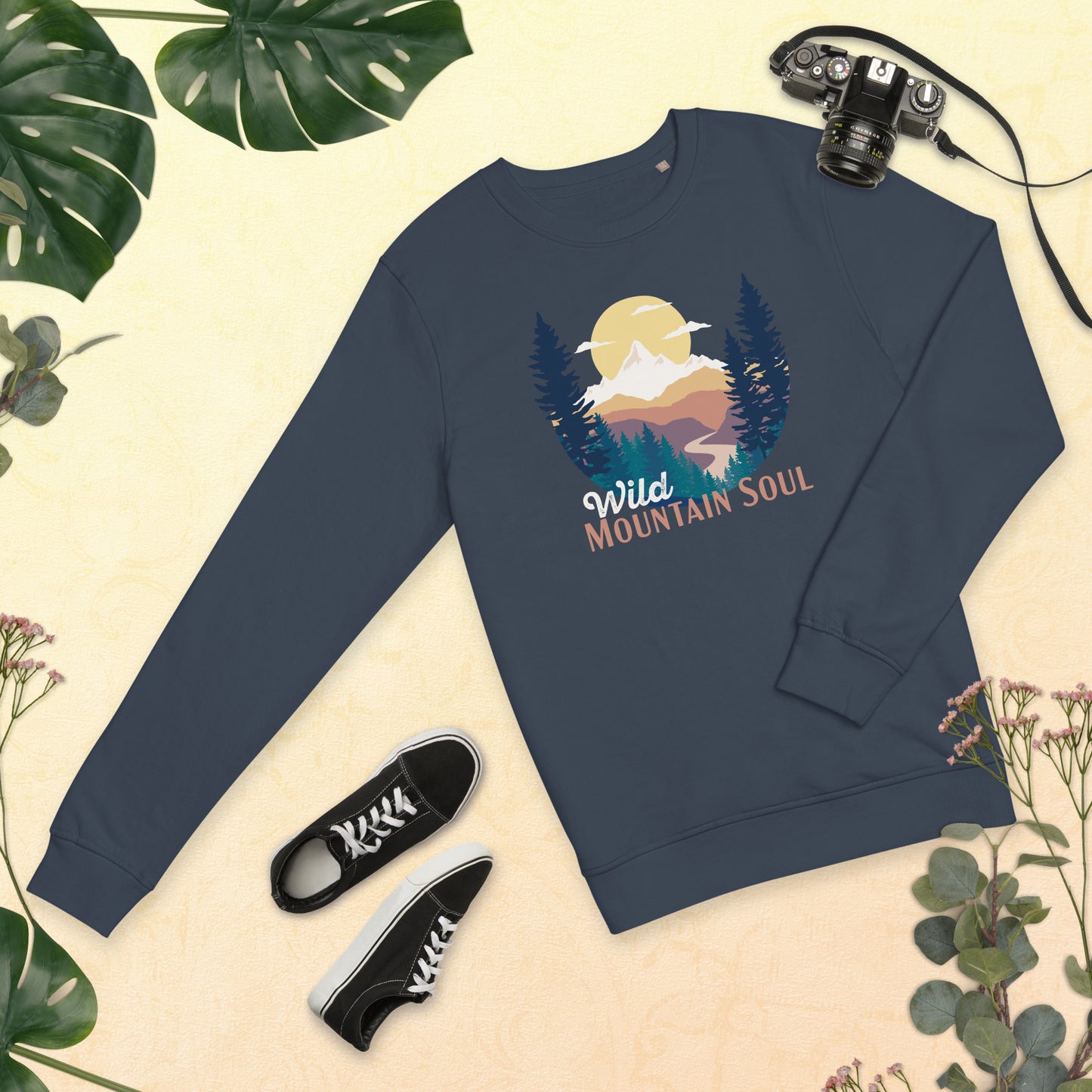 Wild Mountain Soul • Lightweight Organic French Terry Sweatshirt