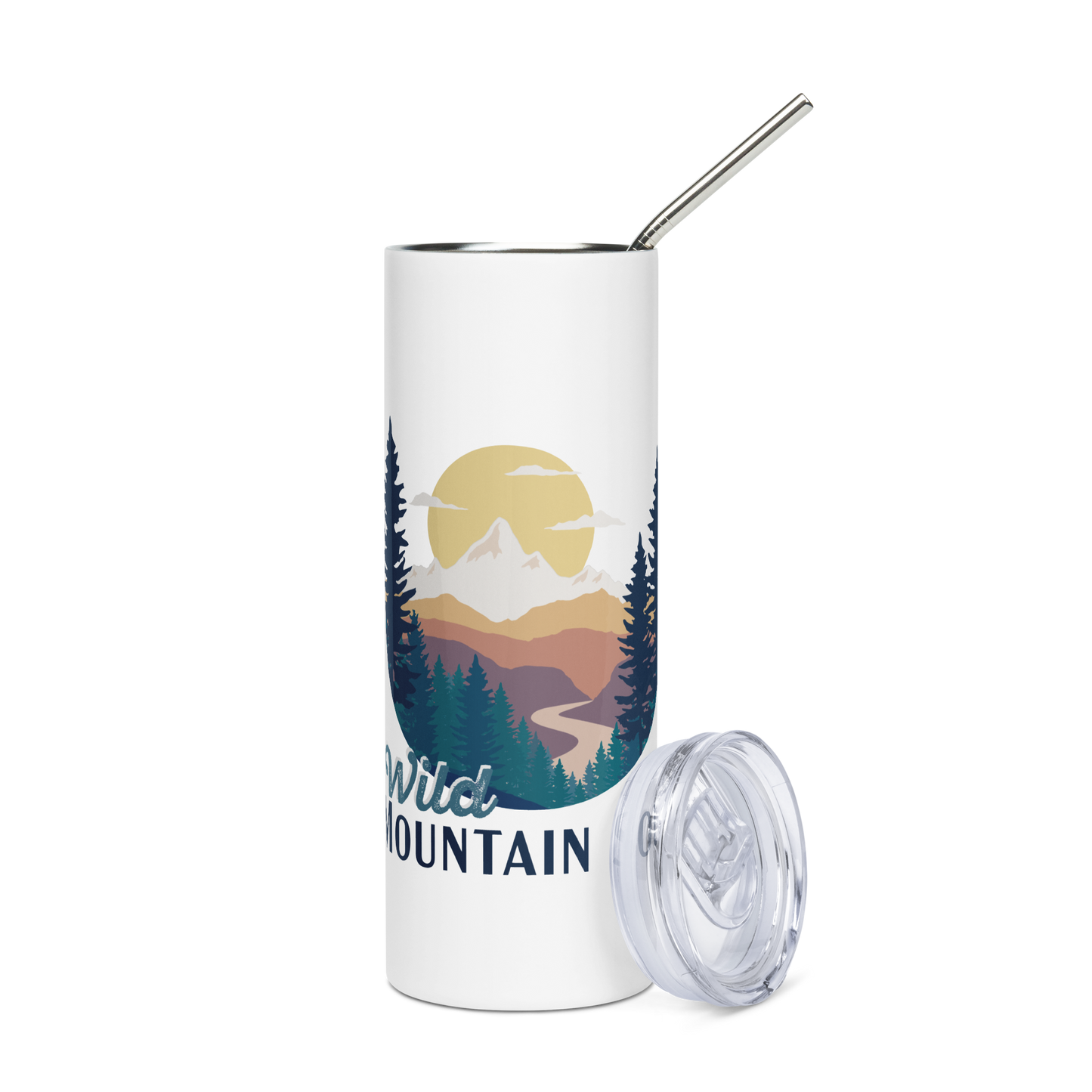 Wild Mountain Soul • 20 oz Stainless steel tumbler