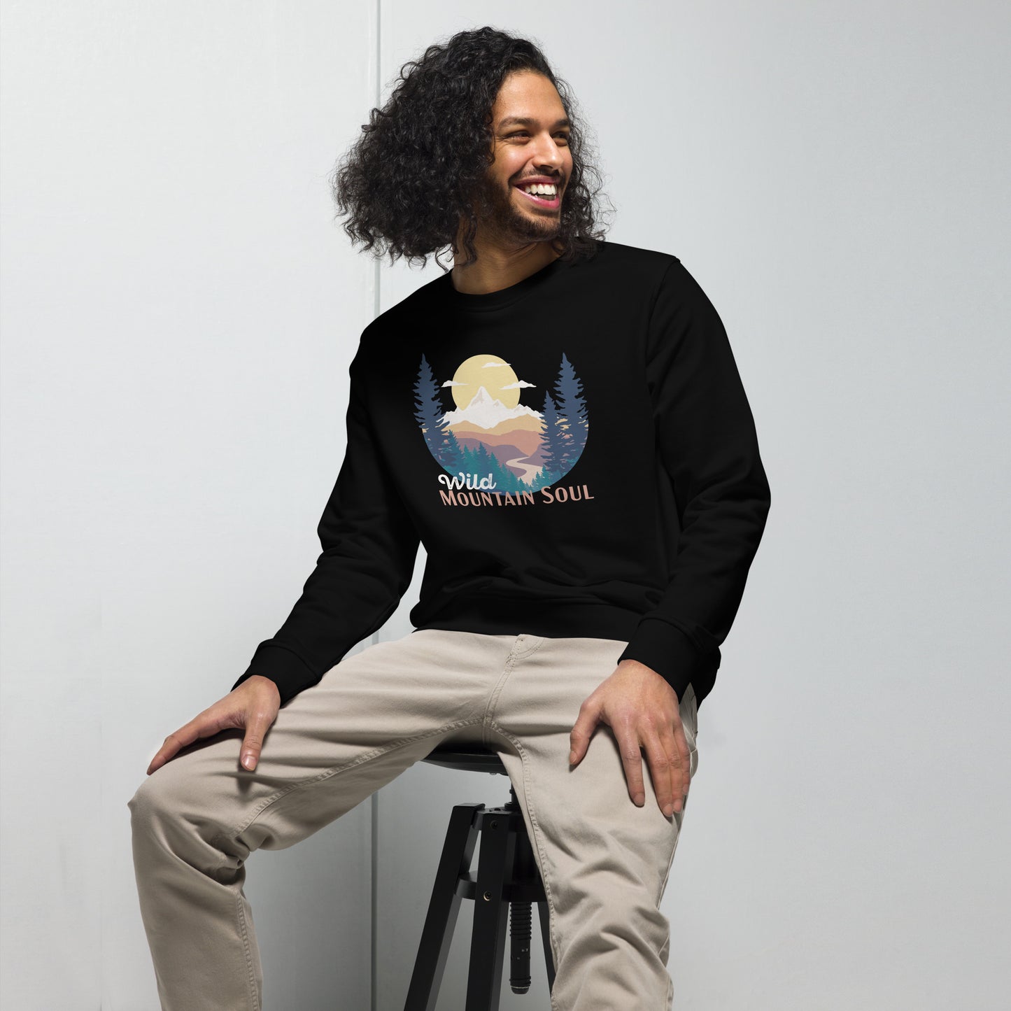 Wild Mountain Soul • Lightweight Organic French Terry Sweatshirt