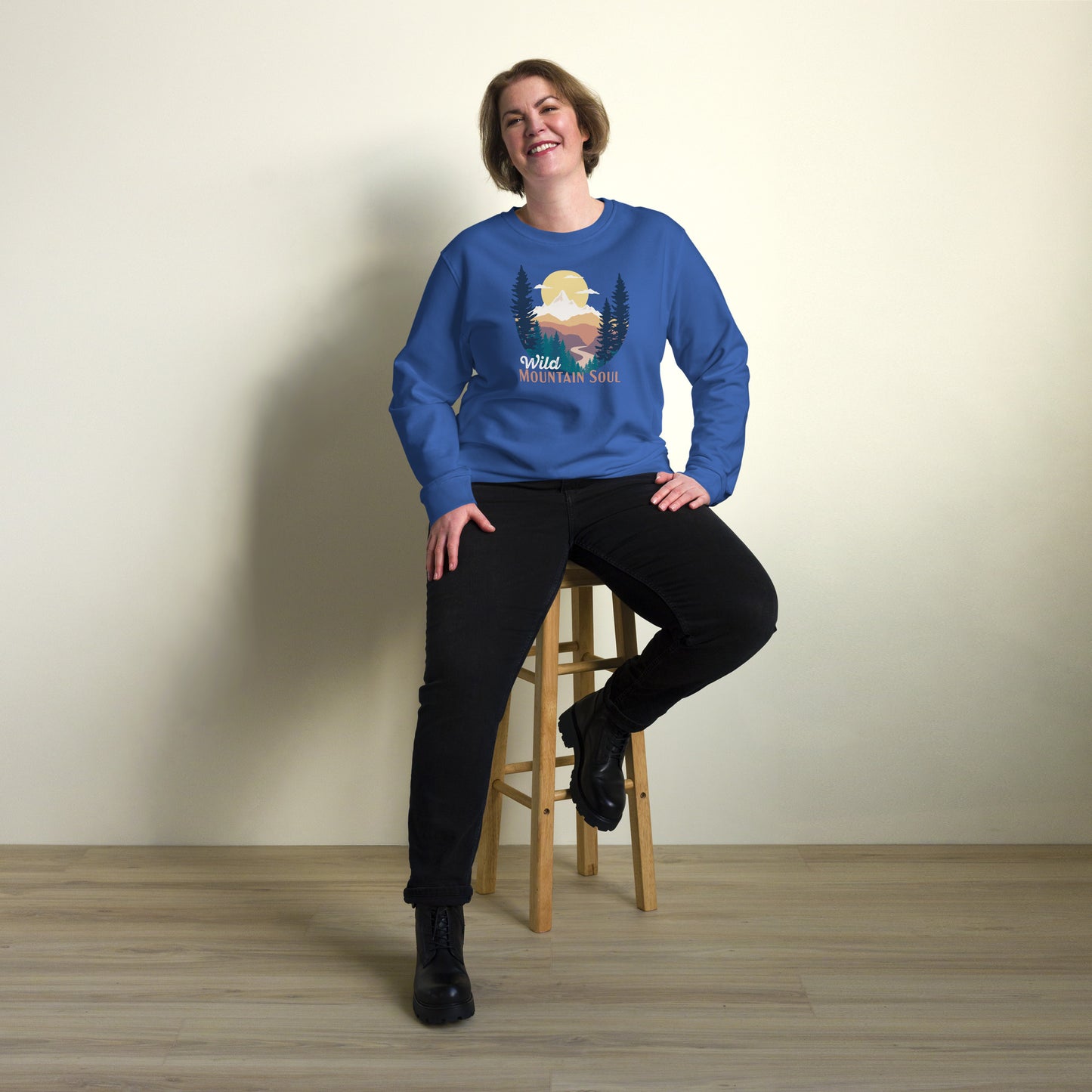 Wild Mountain Soul • Lightweight Organic French Terry Sweatshirt