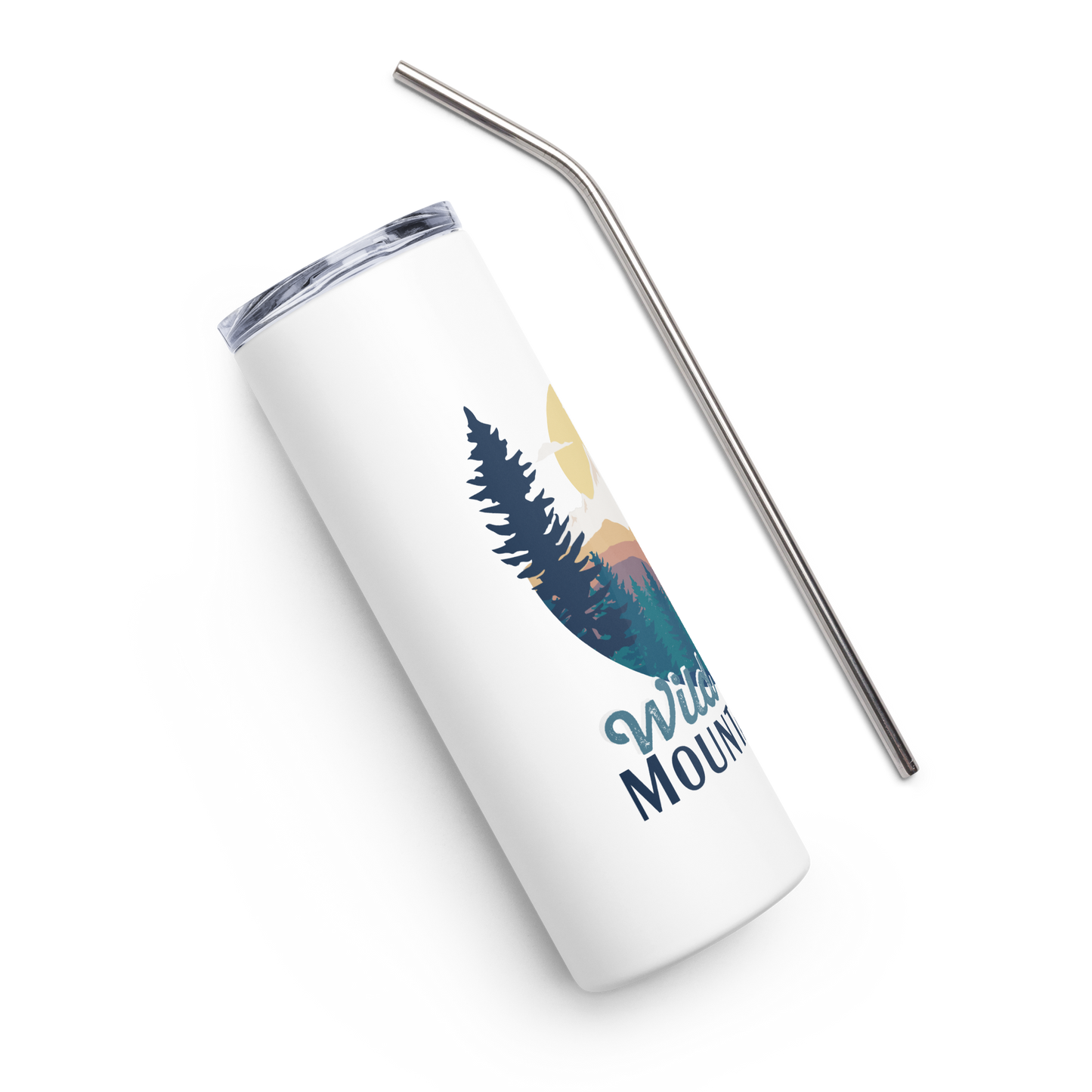 Wild Mountain Soul • 20 oz Stainless steel tumbler