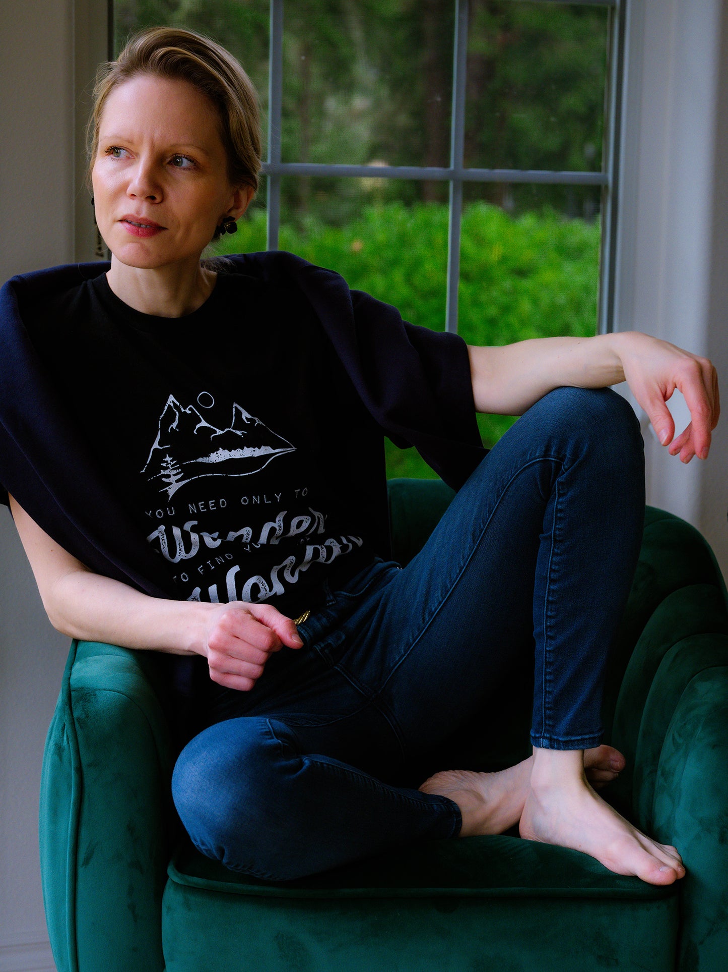 Wander to Wonder • Tri-blend short sleeve t-shirt