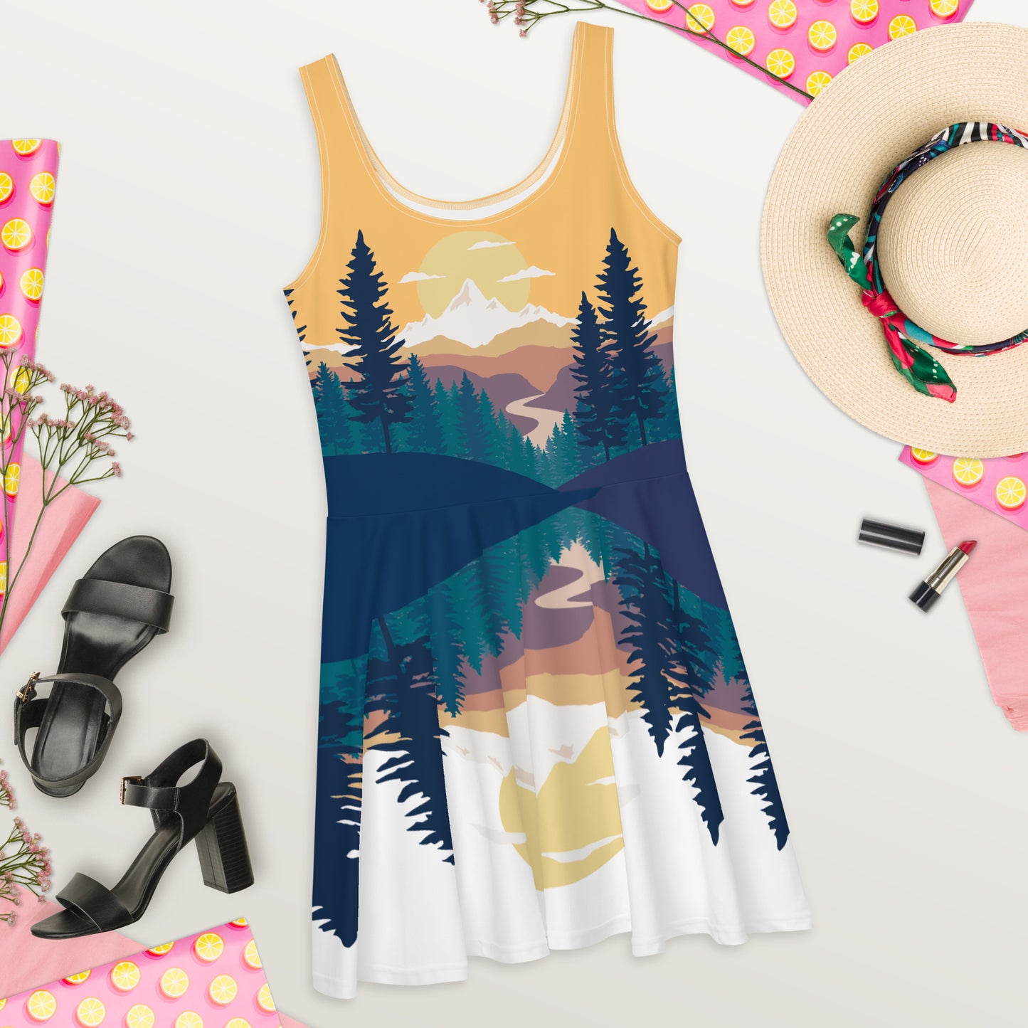 Wild Mountain Soul • Skater Dress