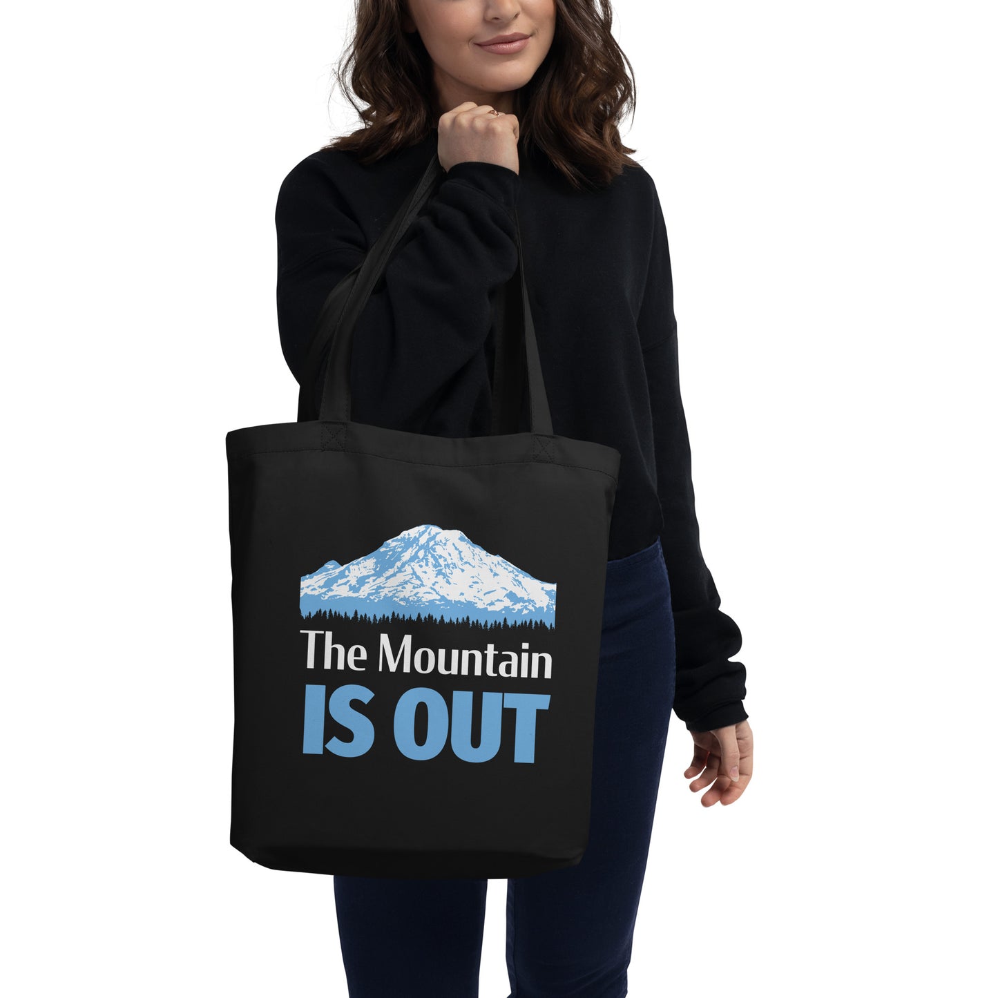 Mt. Rainier • The Mountain Is Out • Eco Tote Bag