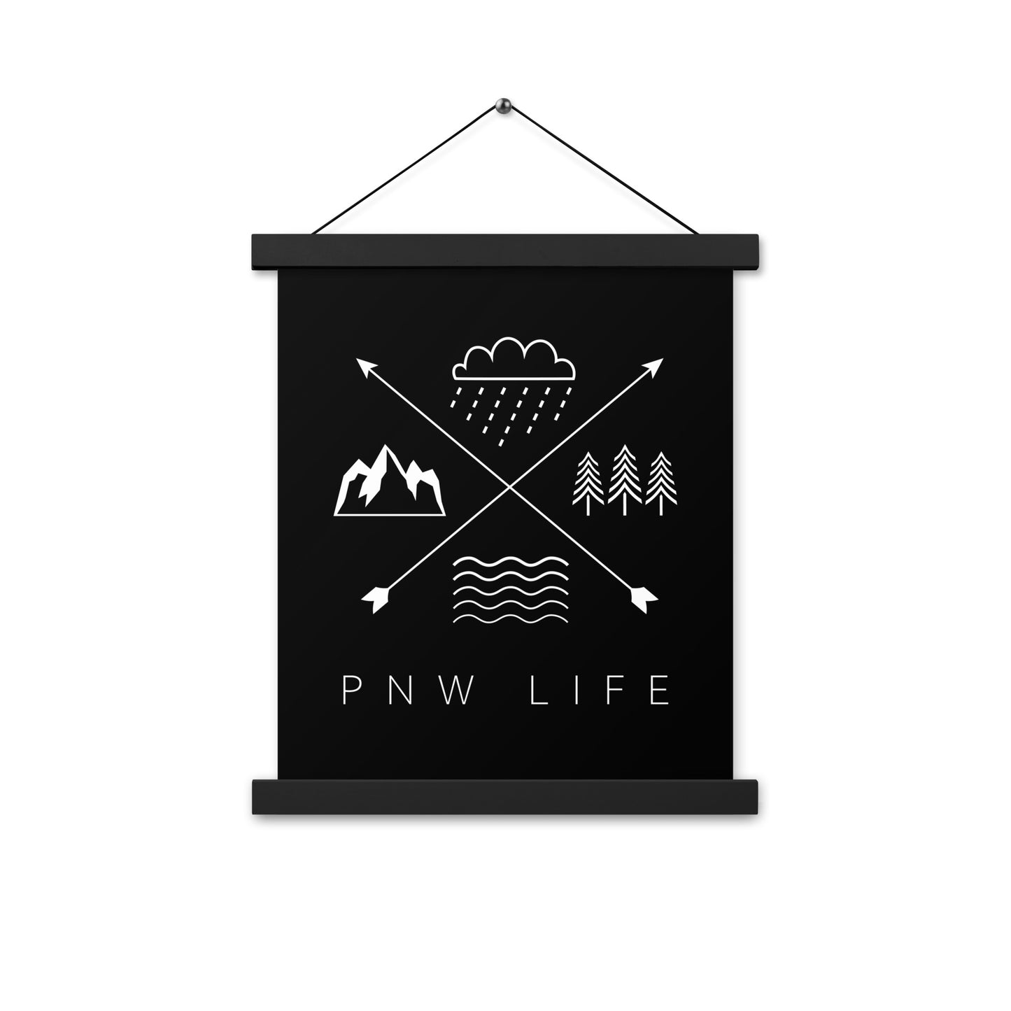 PNW LIFE • Poster with hangers