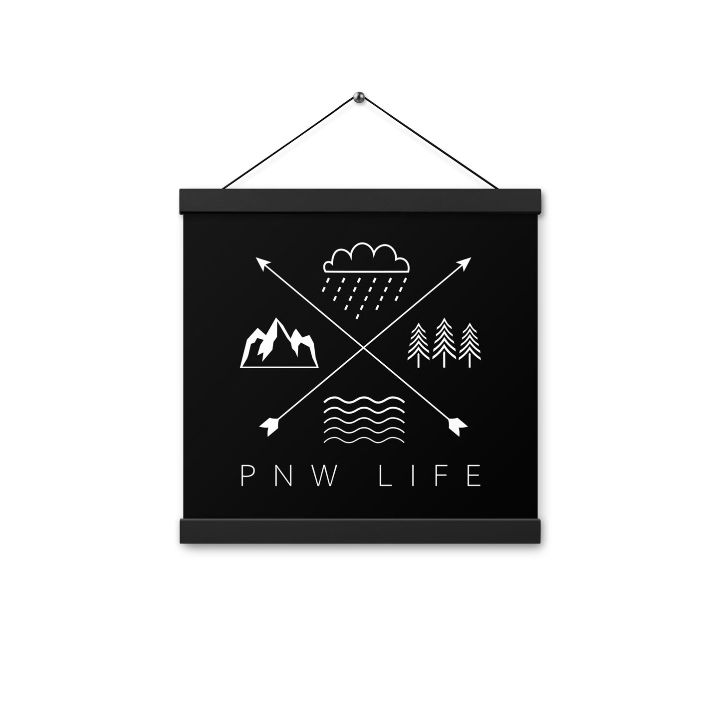 PNW LIFE • Poster with hangers