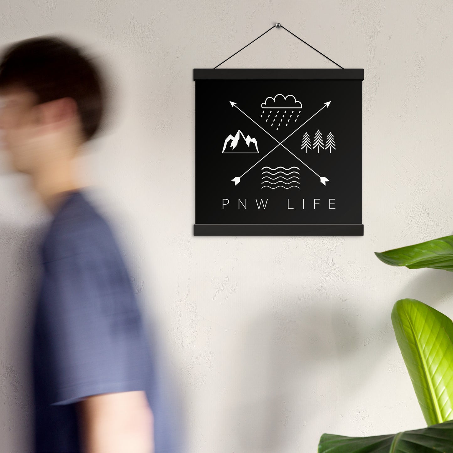 PNW LIFE • Poster with hangers