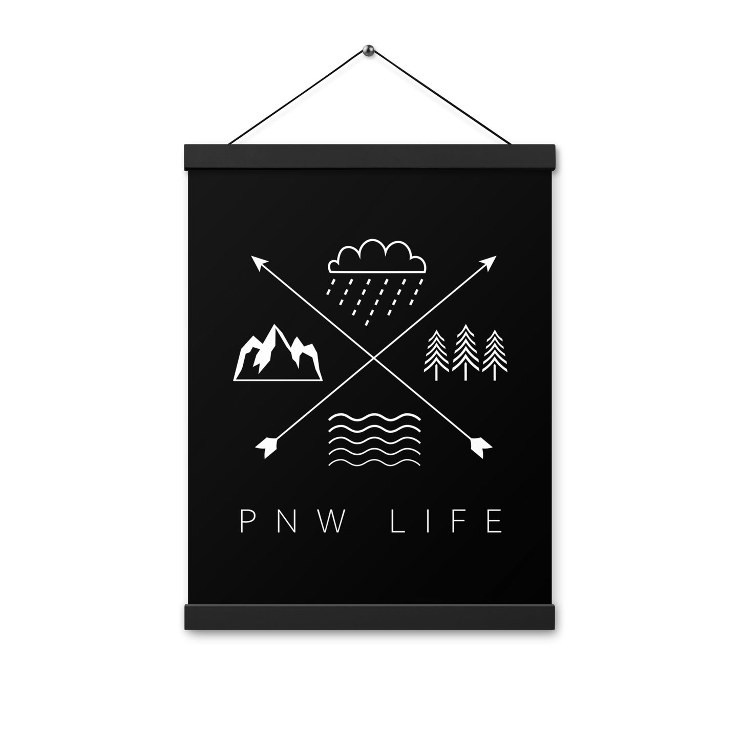 PNW LIFE • Poster with hangers