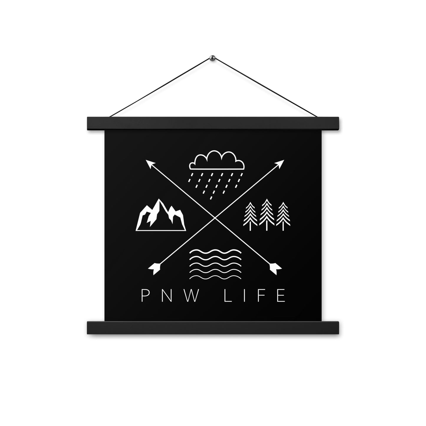 PNW LIFE • Poster with hangers