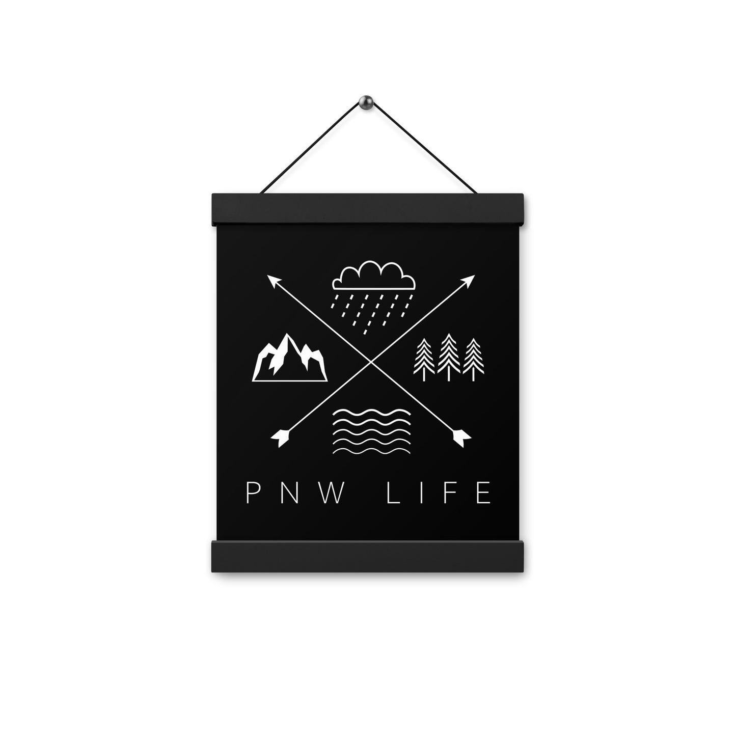 PNW LIFE • Poster with hangers