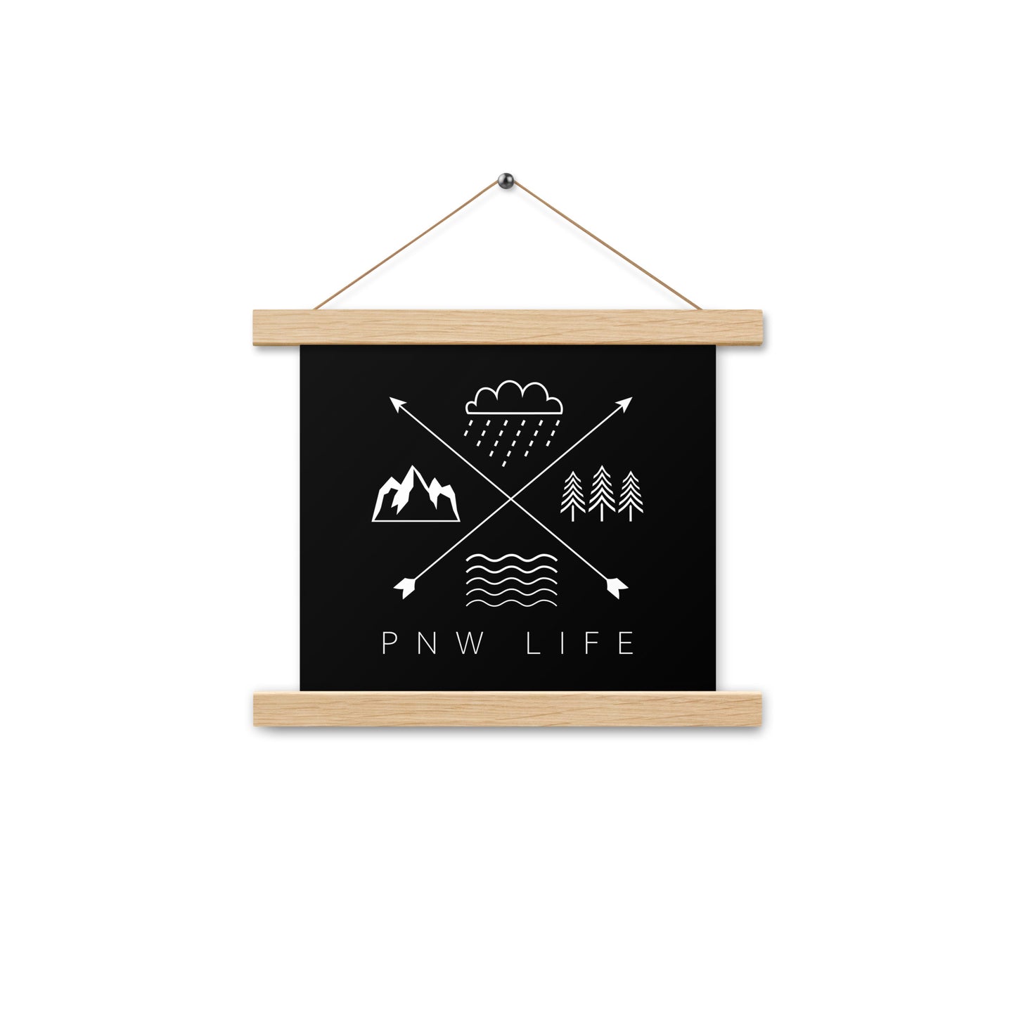 PNW LIFE • Poster with hangers