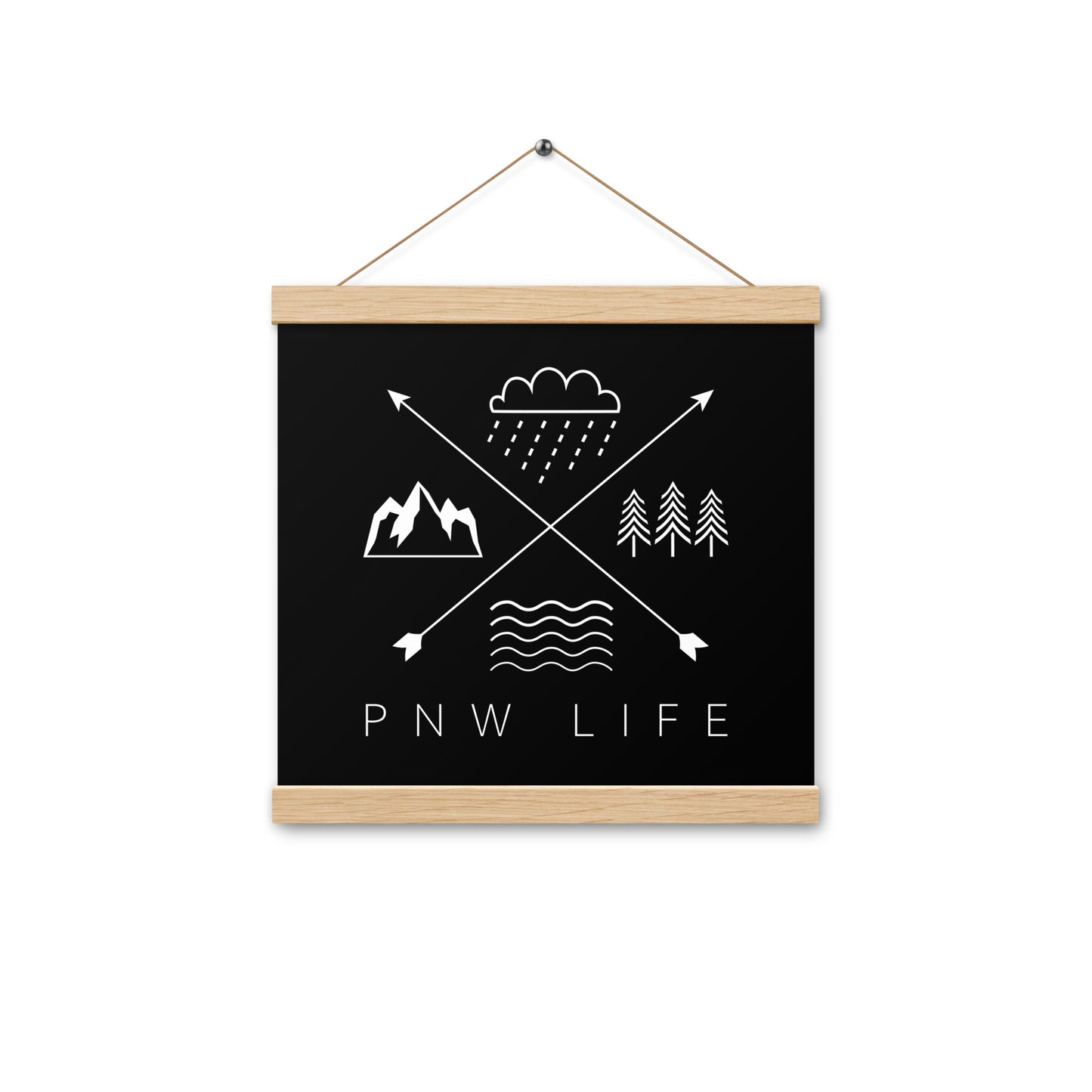 PNW LIFE • Poster with hangers