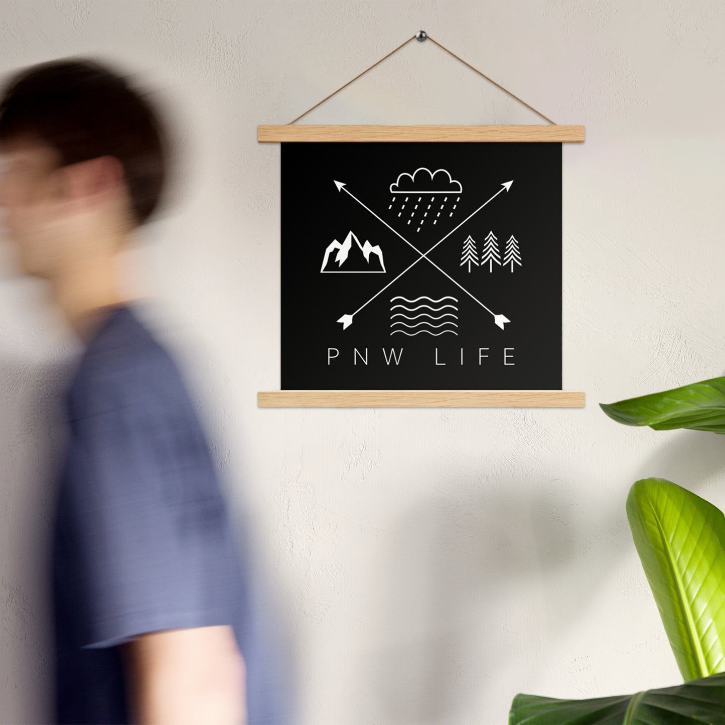 PNW LIFE • Poster with hangers