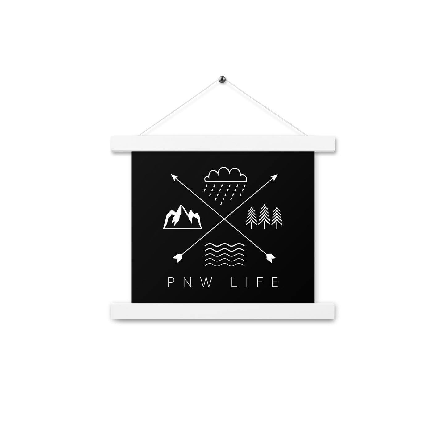 PNW LIFE • Poster with hangers