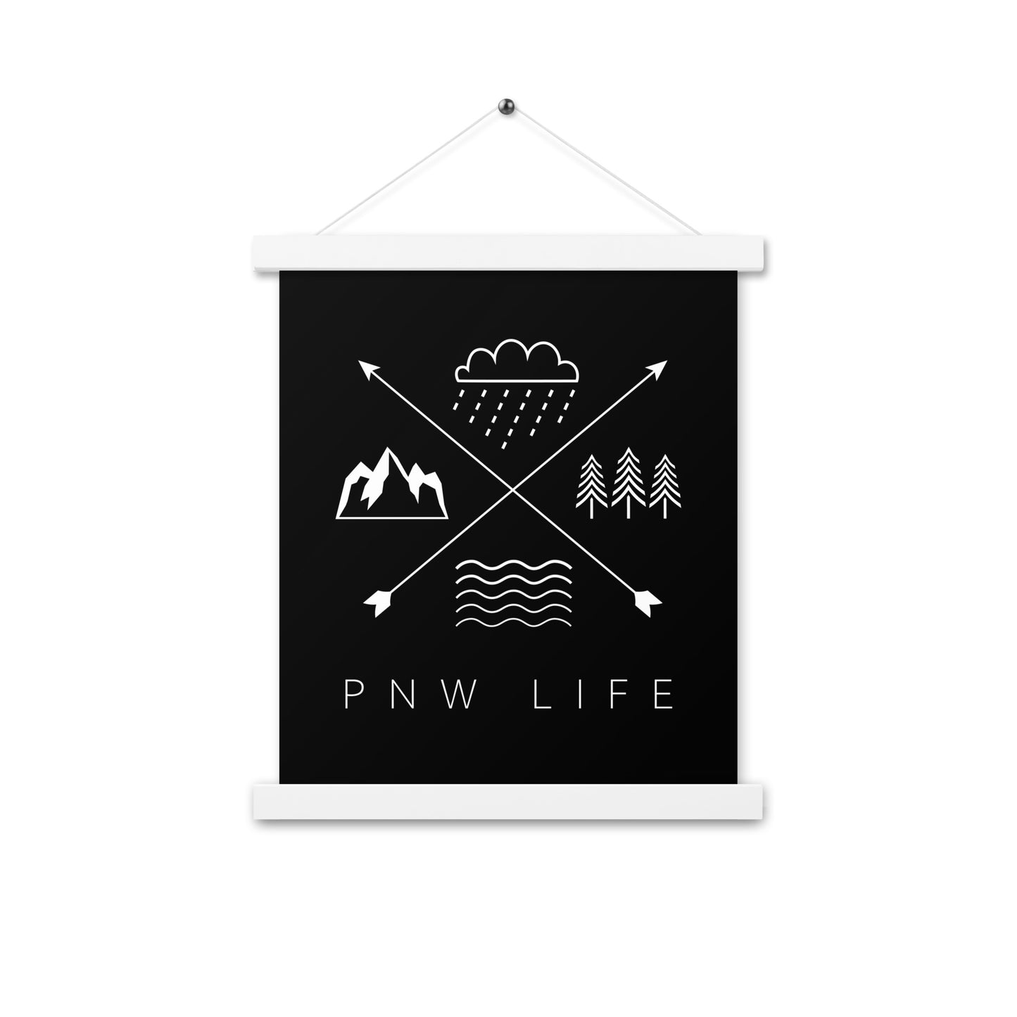 PNW LIFE • Poster with hangers