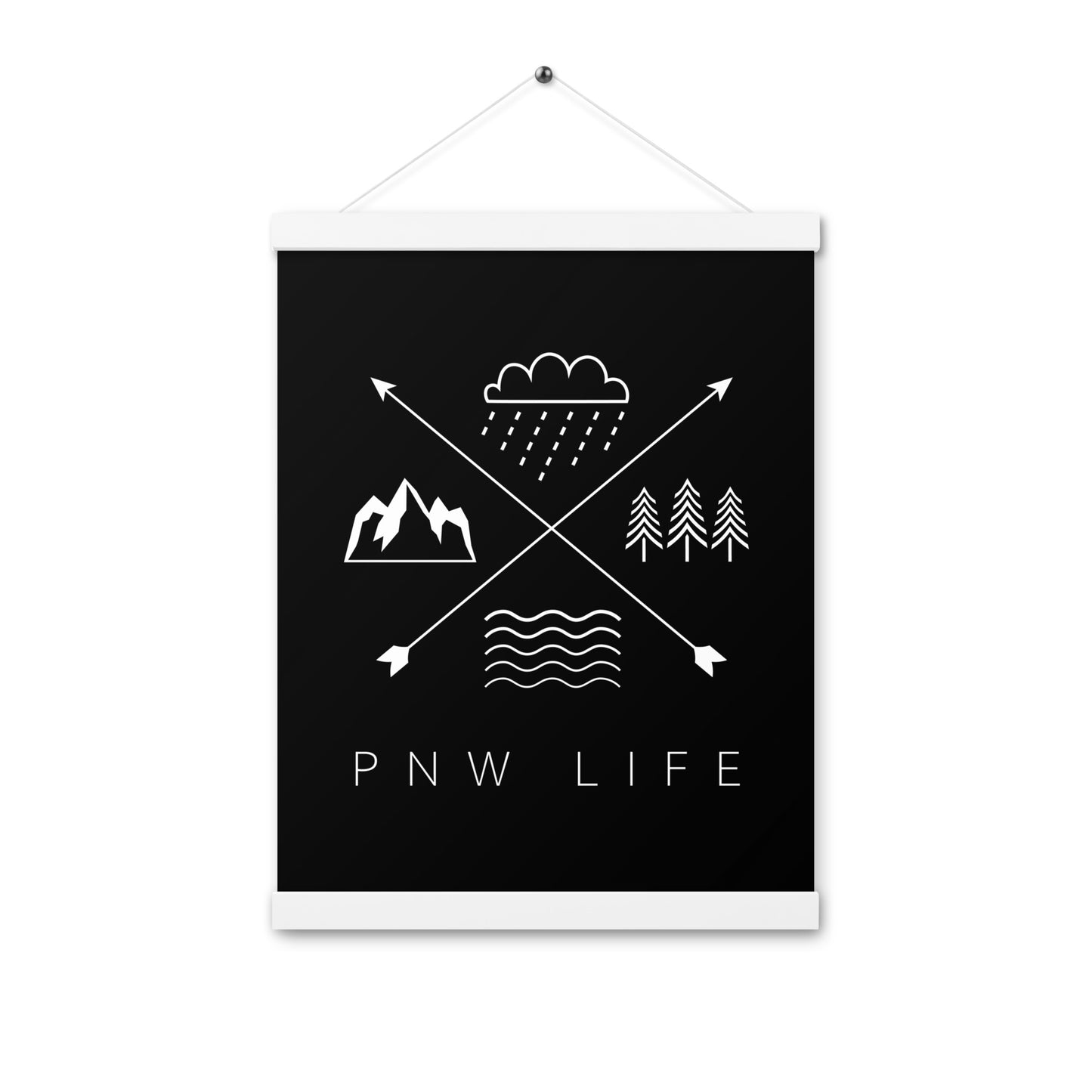 PNW LIFE • Poster with hangers