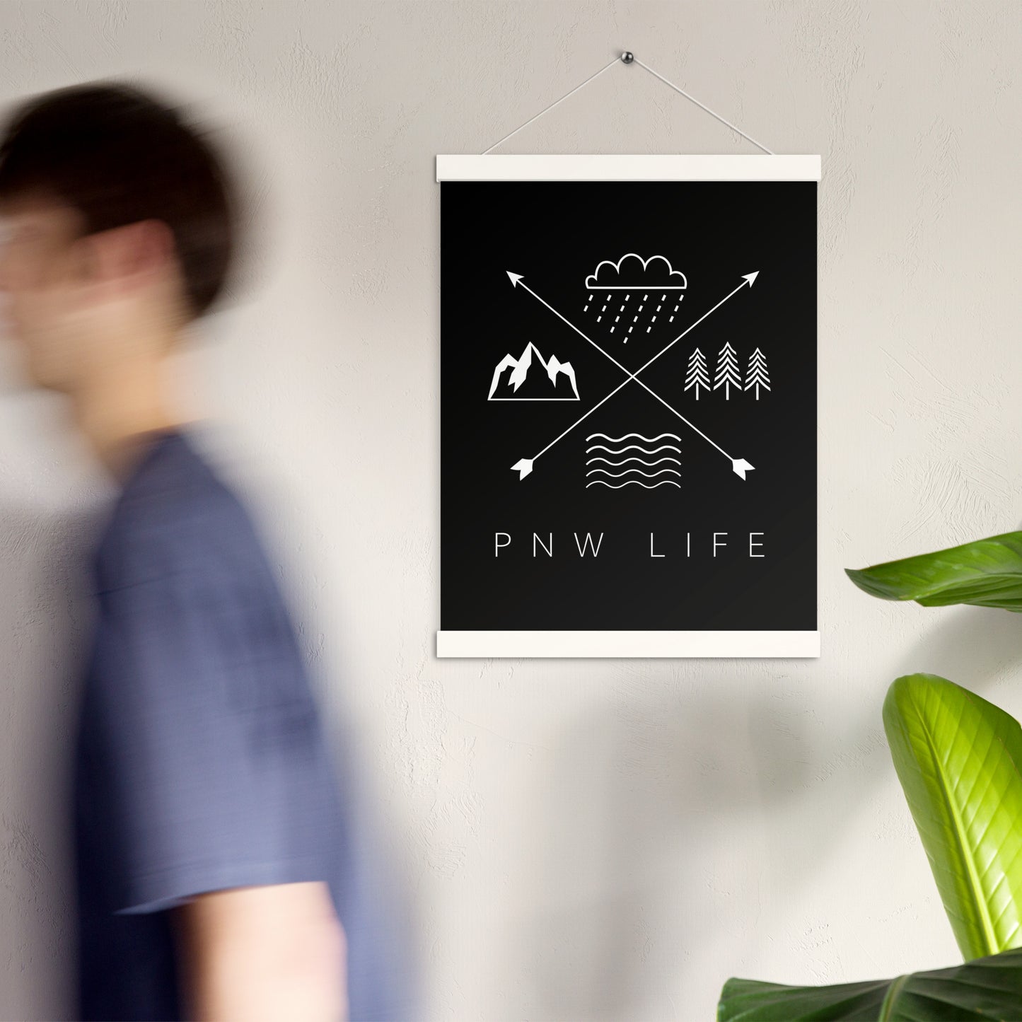 PNW LIFE • Poster with hangers