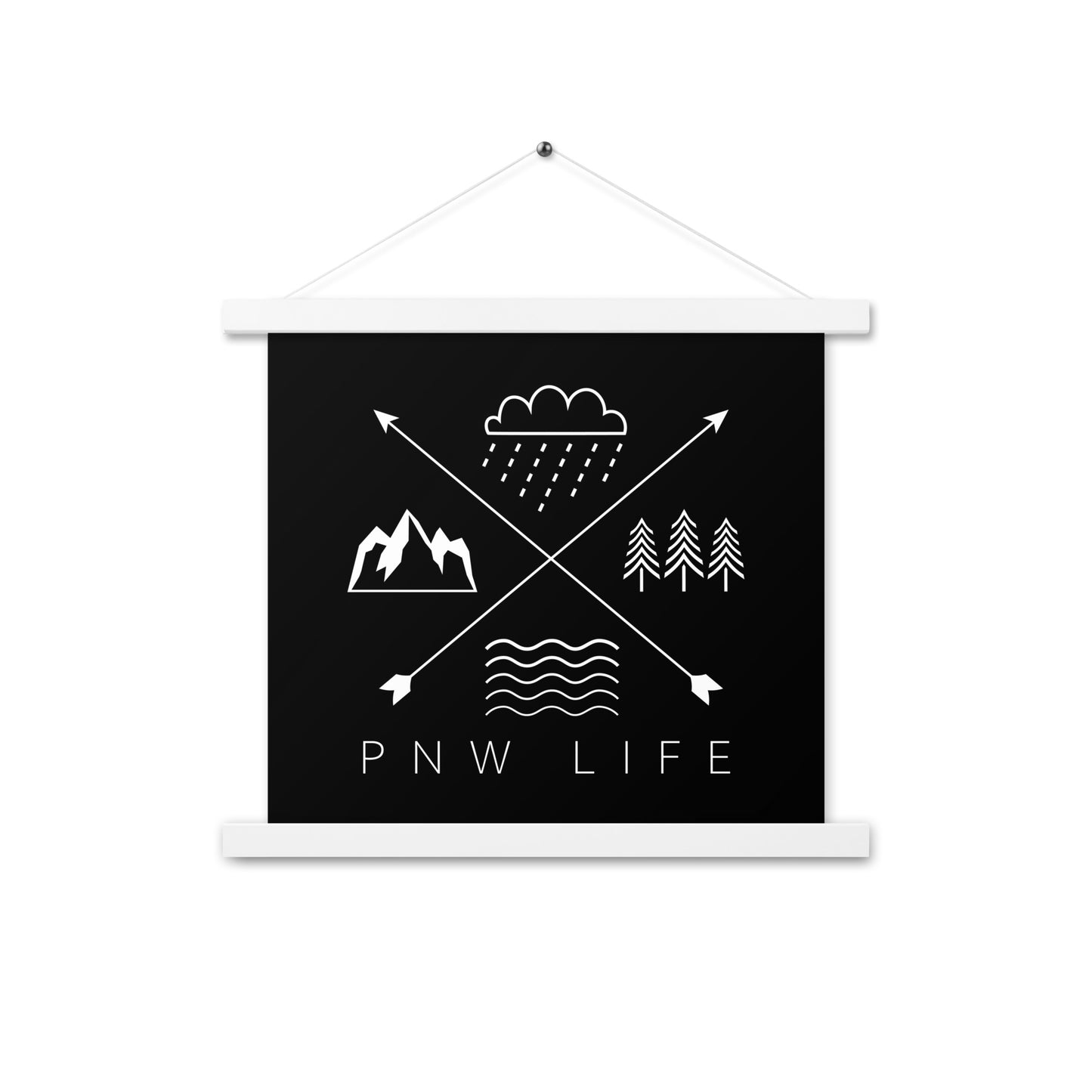 PNW LIFE • Poster with hangers