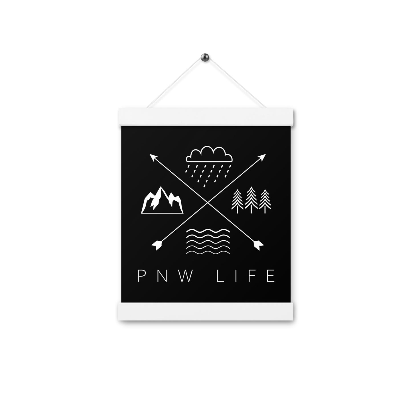 PNW LIFE • Poster with hangers