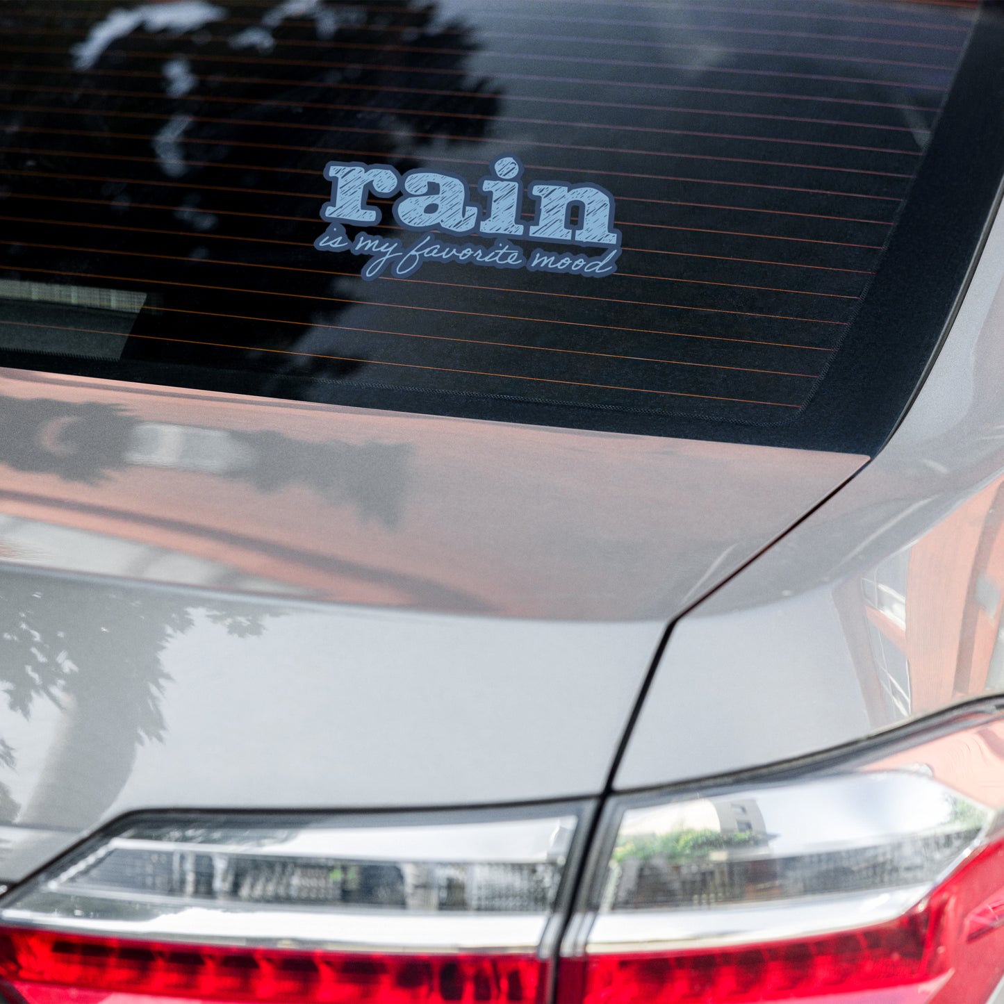 Rain is my favorite mood • Bubble-free sticker / decal