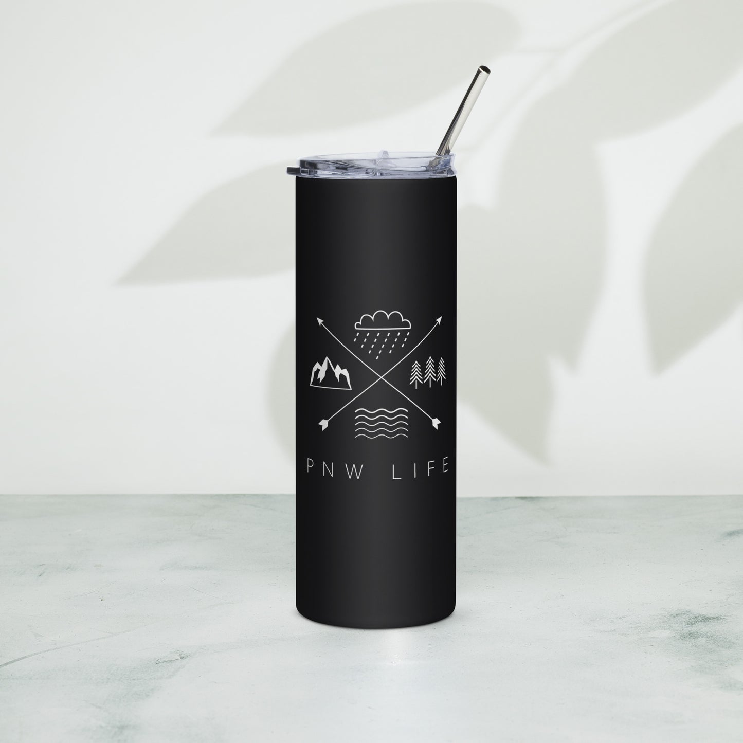 PNW LIFE • 20 oz Stainless steel tumbler