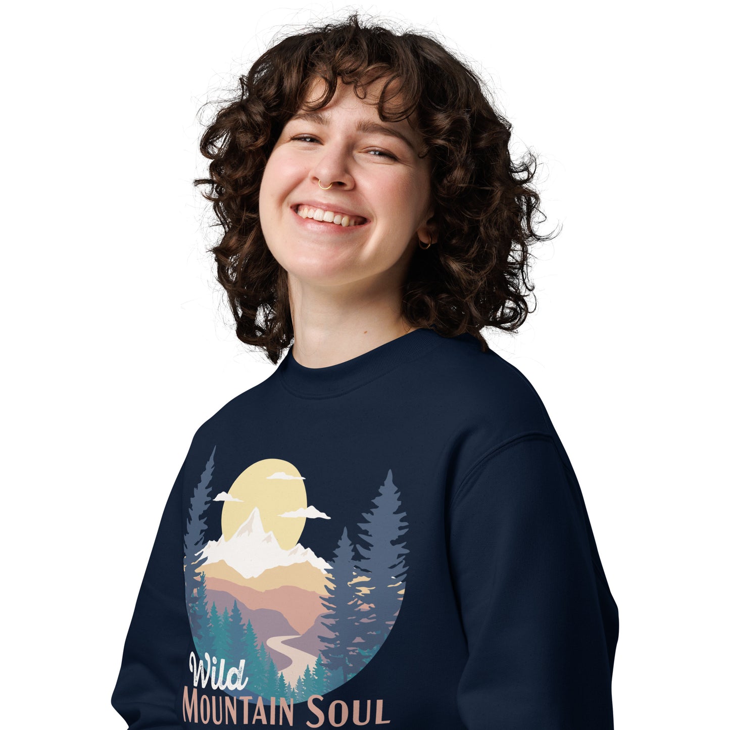 Wild Mountain Soul • Eco sweatshirt