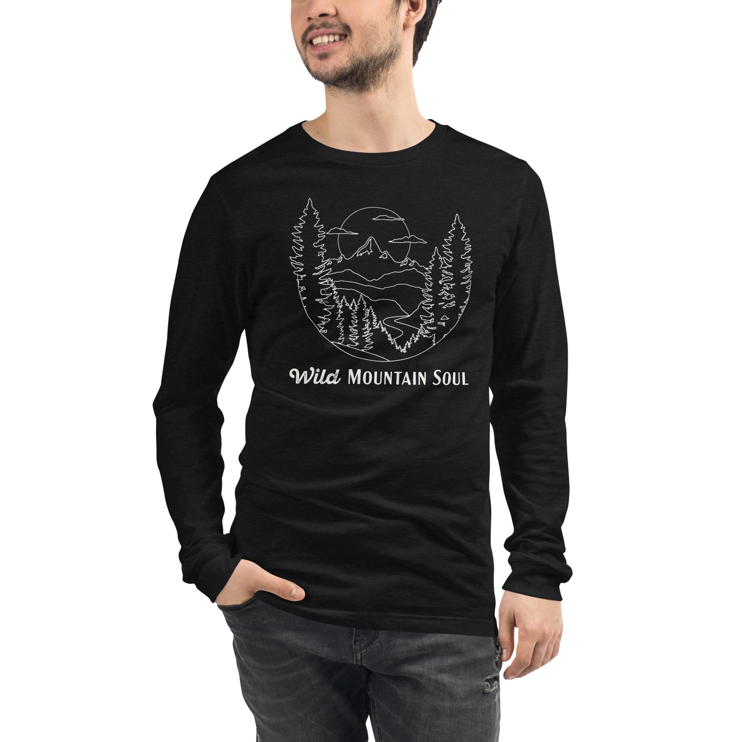 Wild Mountain Soul Graphic Shirt • Long Sleeve Tee