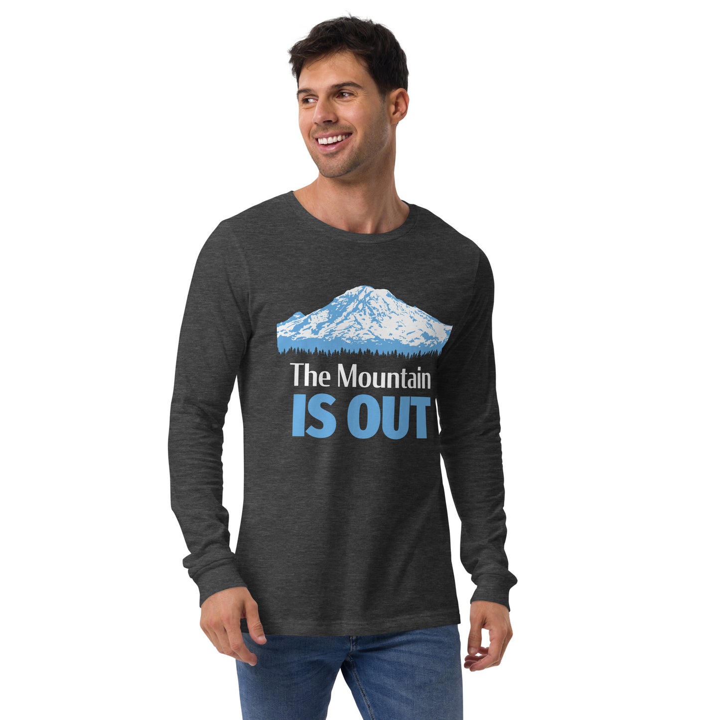 Mt. Rainier • The Mountain Is Out • Long Sleeve Tee