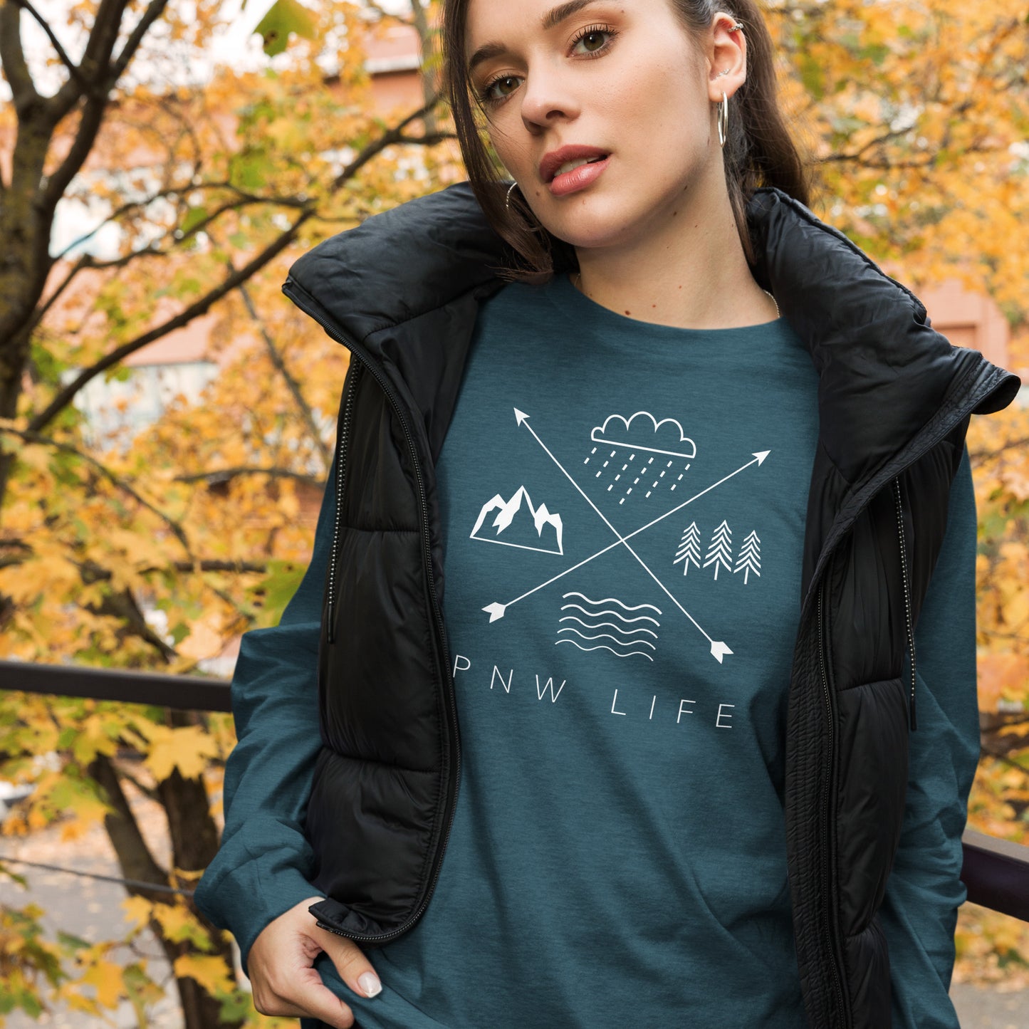 PNW LIFE • Long Sleeve Tee