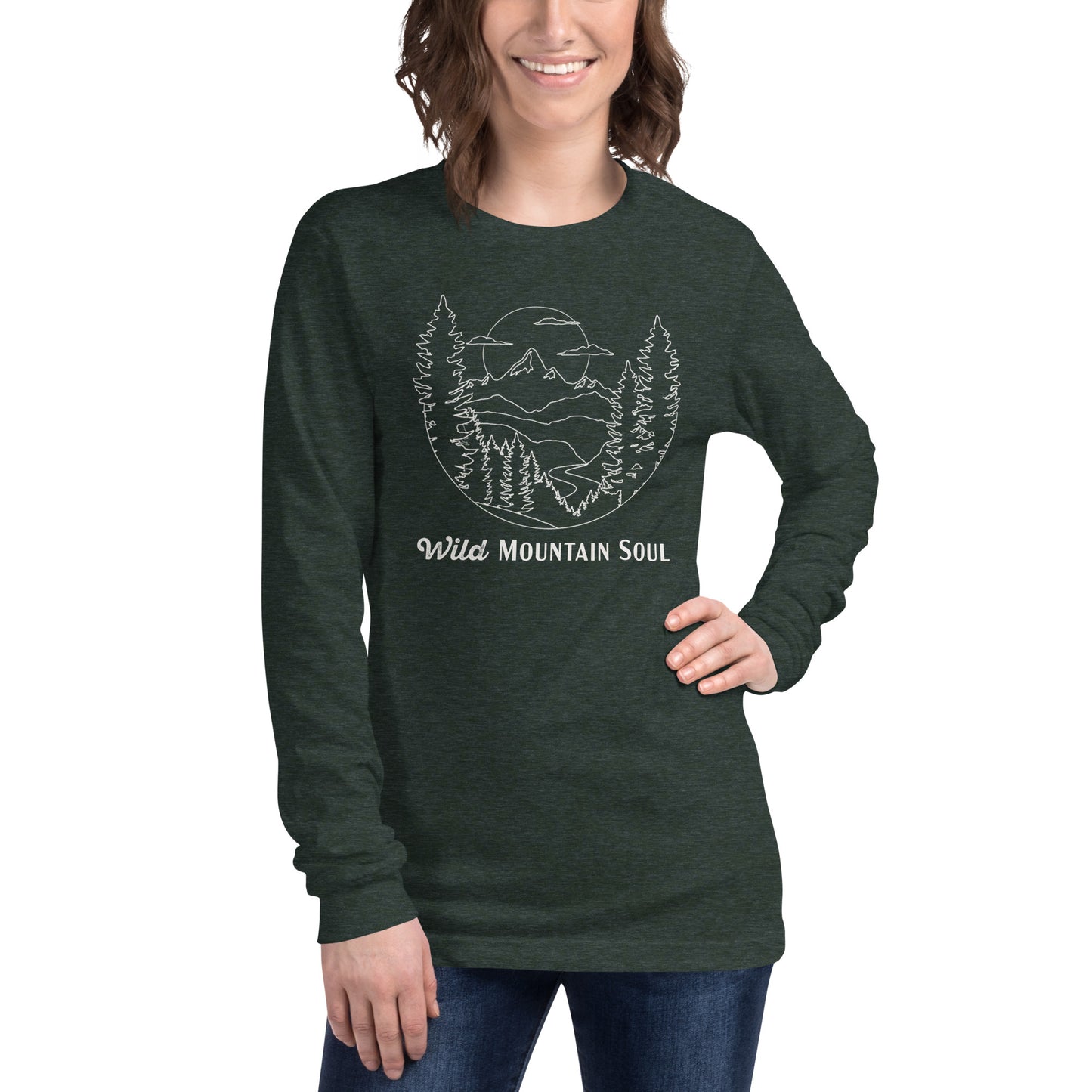 Wild Mountain Soul Graphic Shirt • Long Sleeve Tee