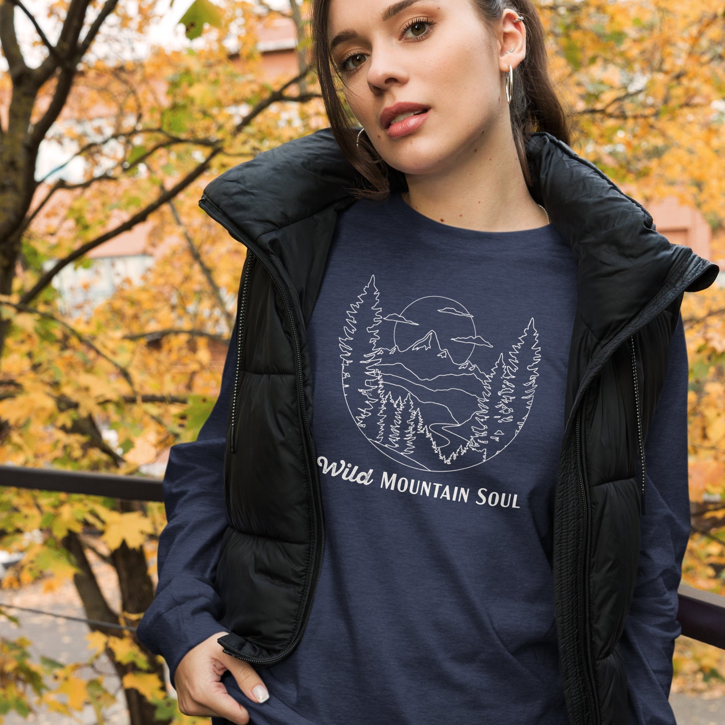 Wild Mountain Soul Graphic Shirt • Long Sleeve Tee