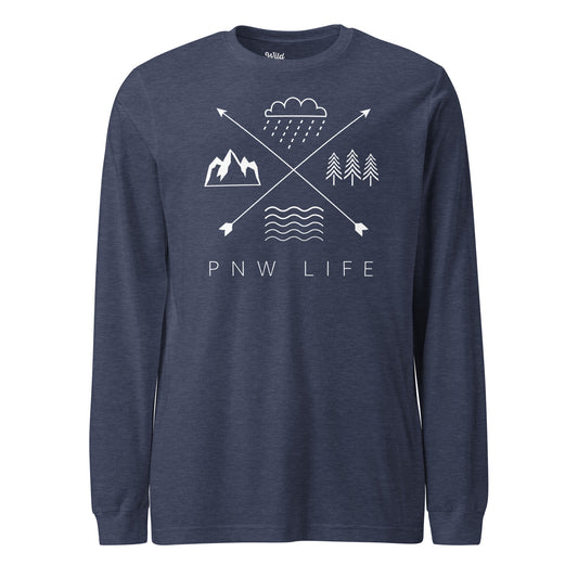 PNW LIFE • Long Sleeve Tee