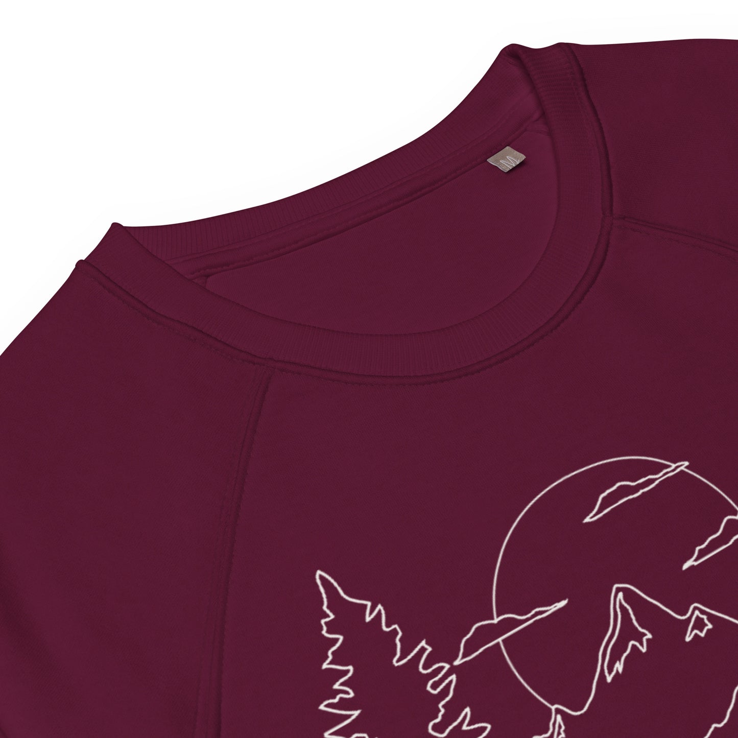 Wild Mountain Soul Graphic Sweatshirt • Soft and Thick Organic Raglan Sweatshirt