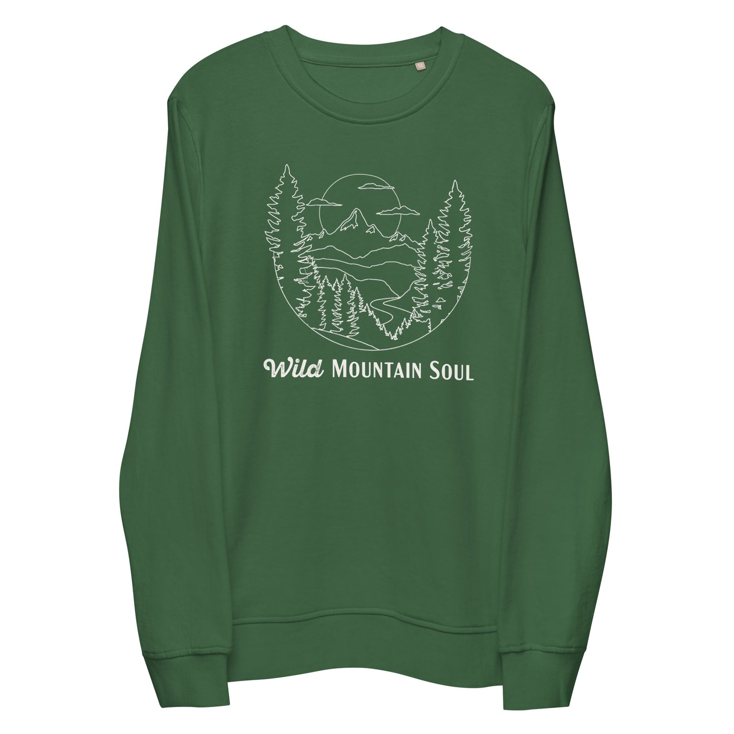 Wild Mountain Soul Graphic Sweatshirt • Lightweight Organic French Terry Sweatshirt