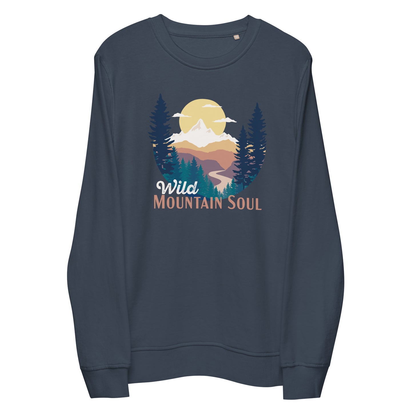 Wild Mountain Soul • Lightweight Organic French Terry Sweatshirt