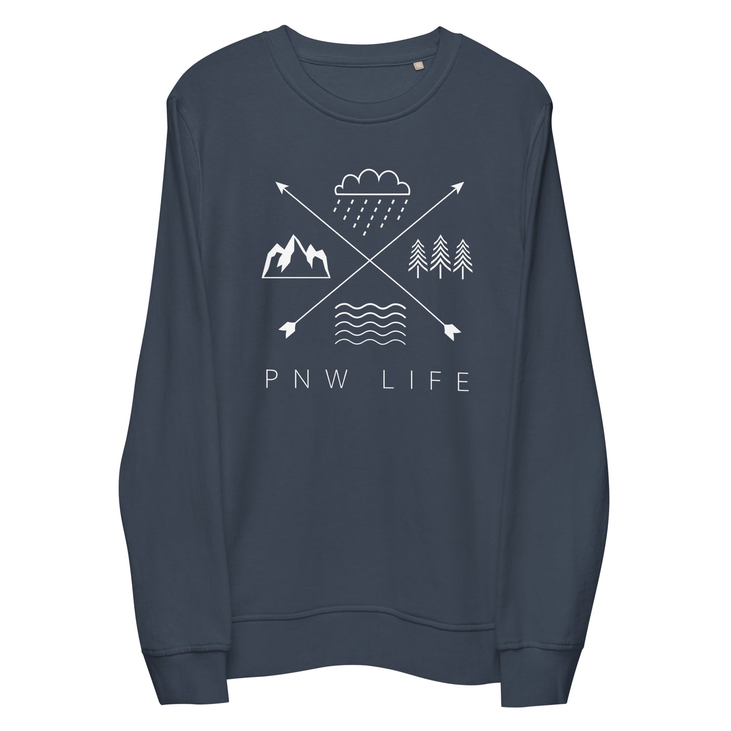 PNW LIFE •  Lightweight Organic French Terry Sweatshirt