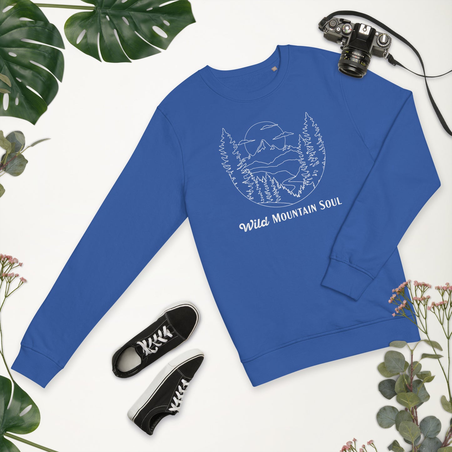 Wild Mountain Soul Graphic Sweatshirt • Lightweight Organic French Terry Sweatshirt