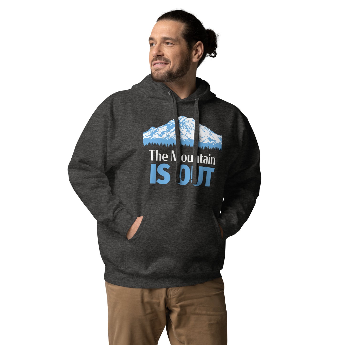 Mt. Rainier • The Mountain Is Out • Premium Hoodie