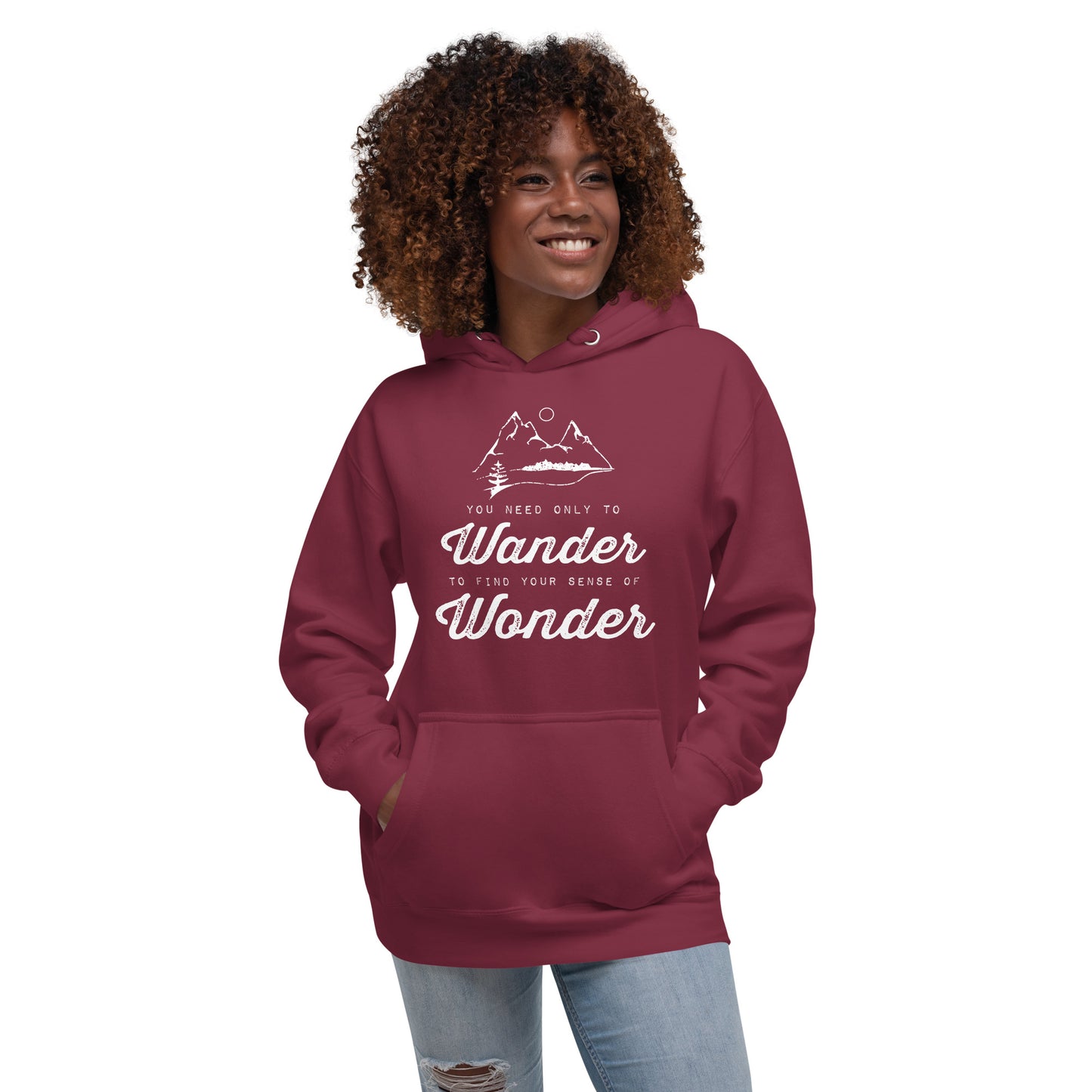 Wander to Wonder • Premium Hoodie