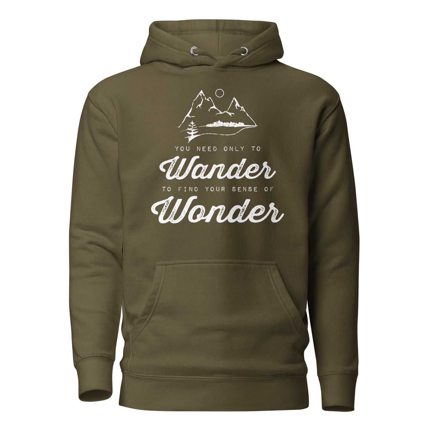 Wander to Wonder • Premium Hoodie