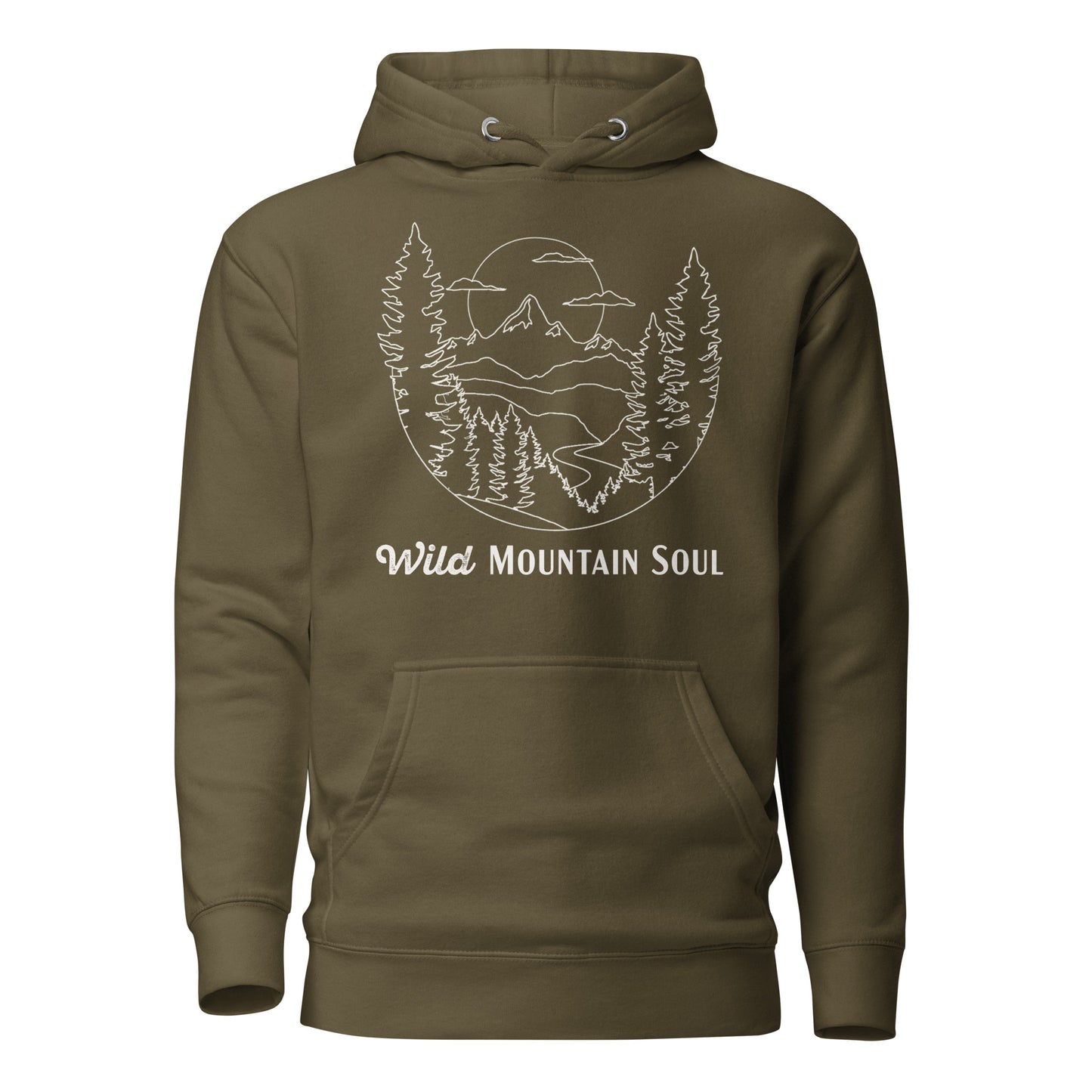 Wild Mountain Soul Graphic Sweatshirt • Premium Hoodie