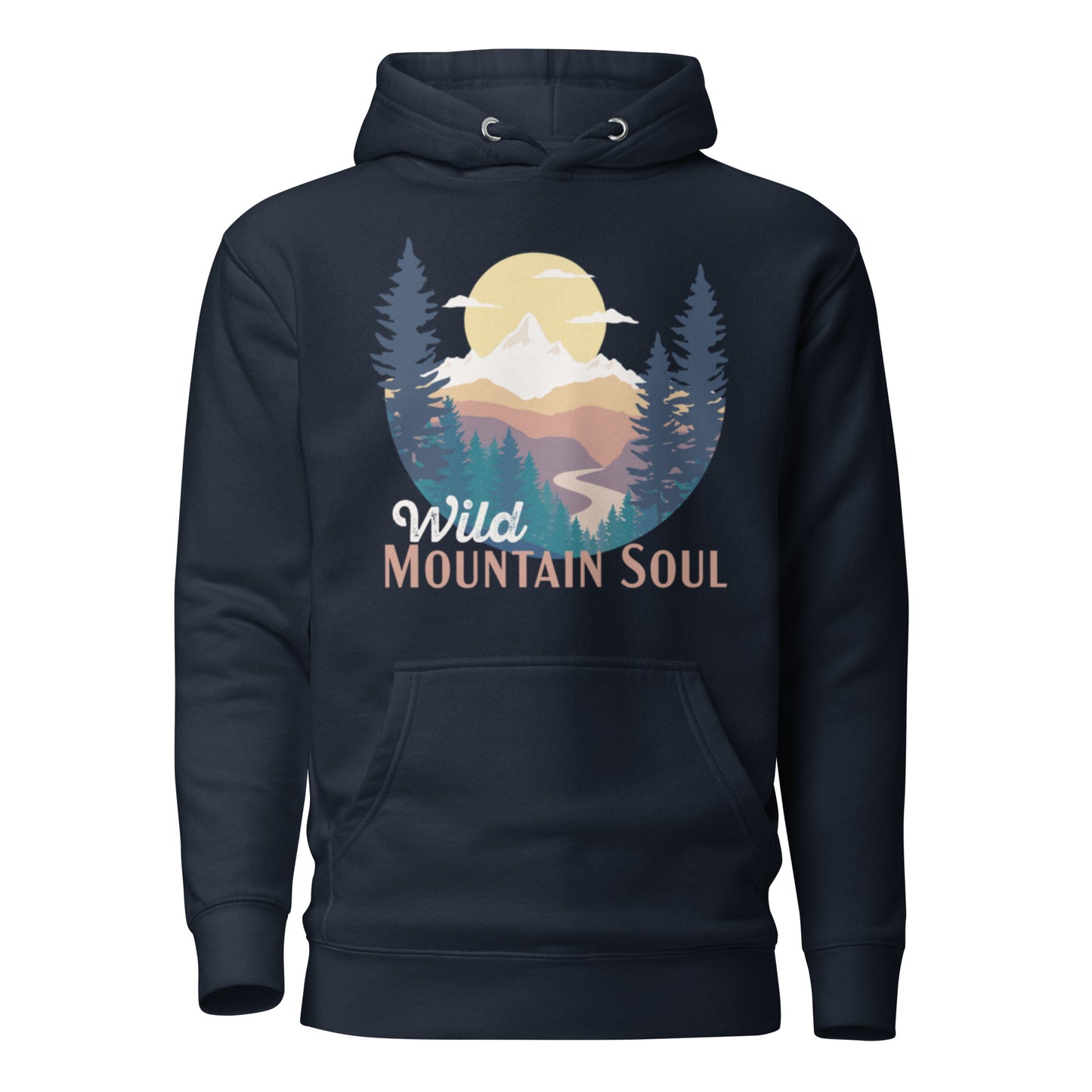 Wild Mountain Soul • Premium Hoodie